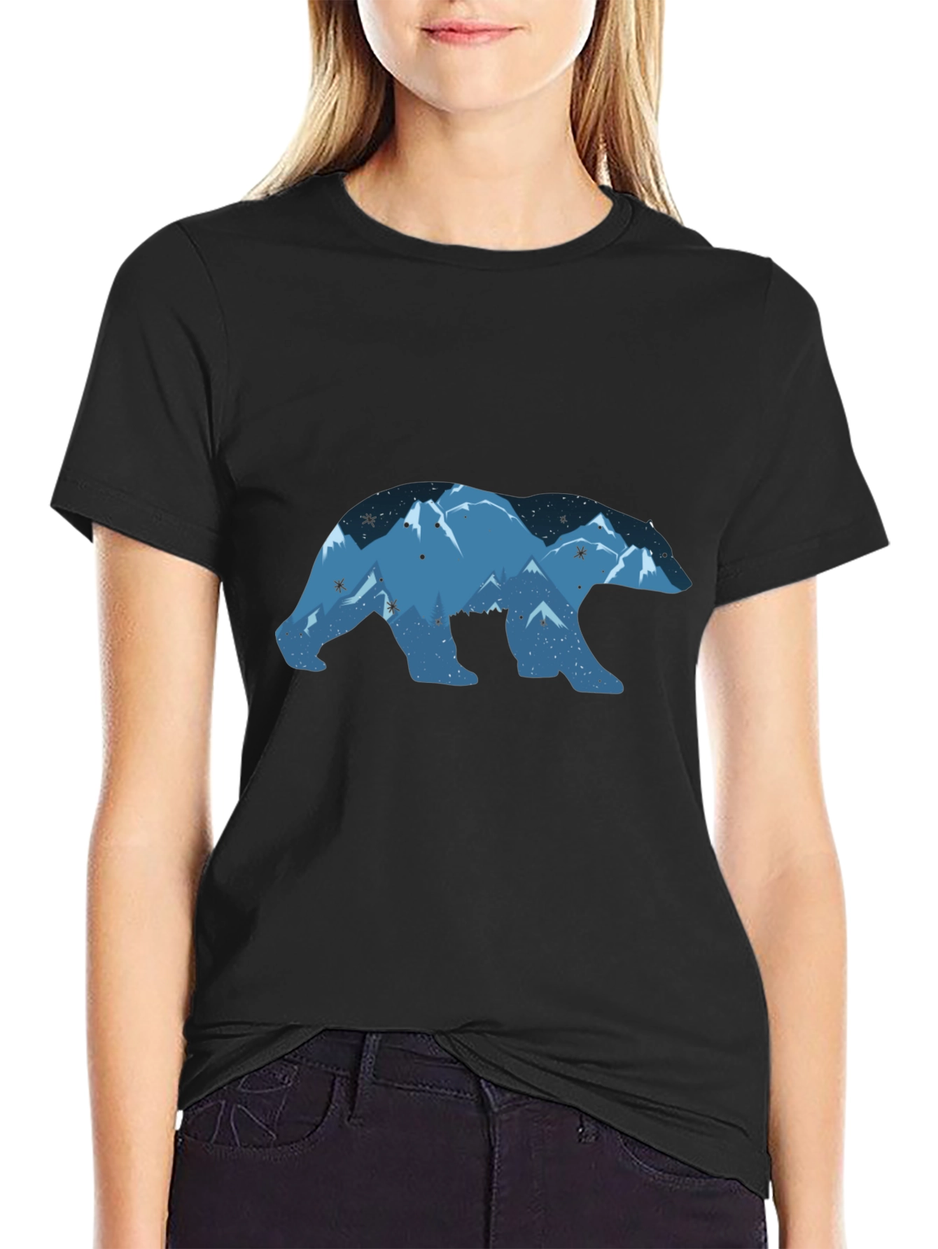 Bear Mountain Graphic Tee - Nature Lovers Shirt