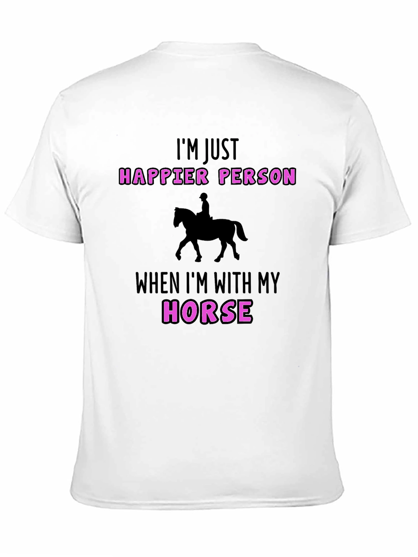 Happier Person Horse T-Shirt