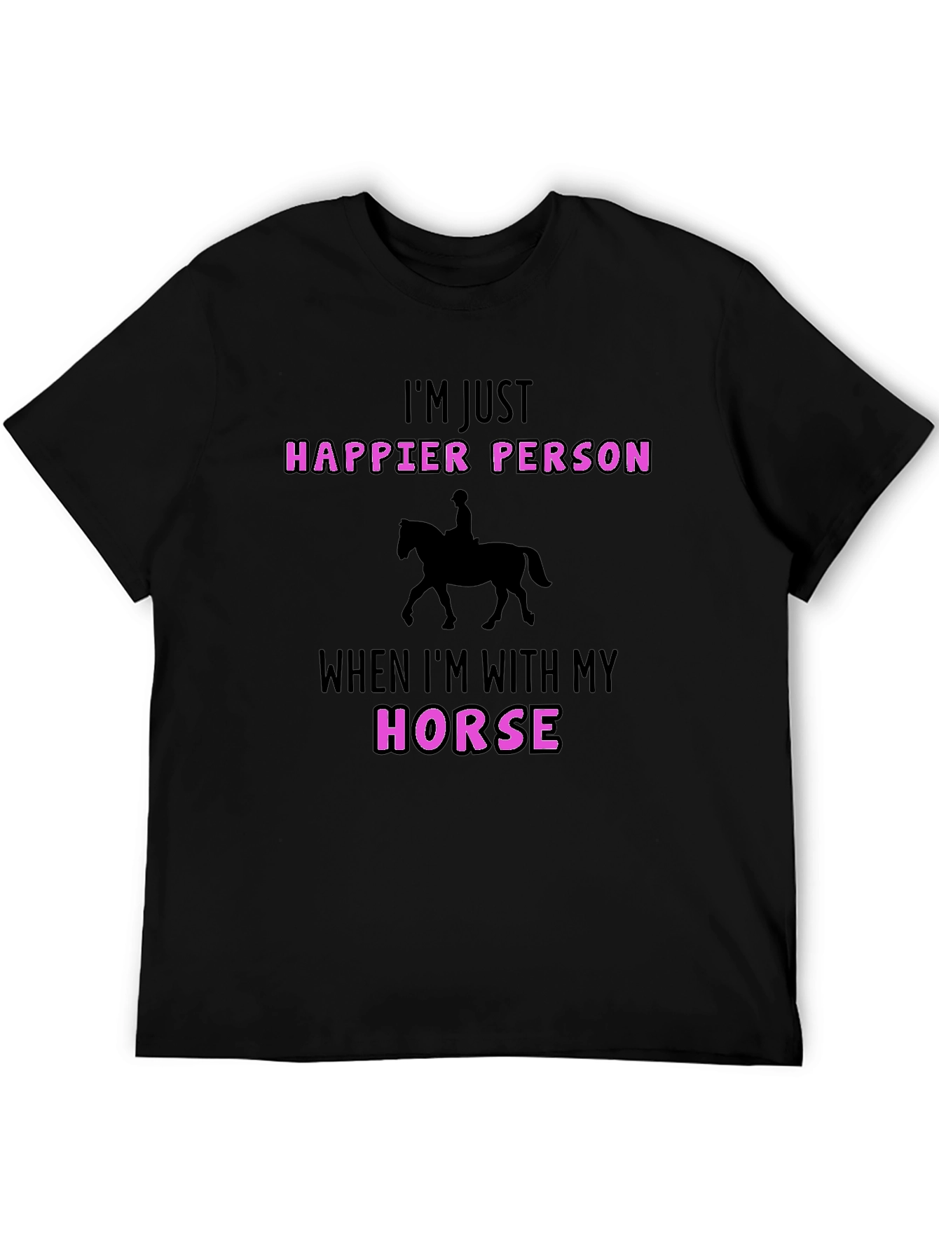 Happier Person Horse T-Shirt