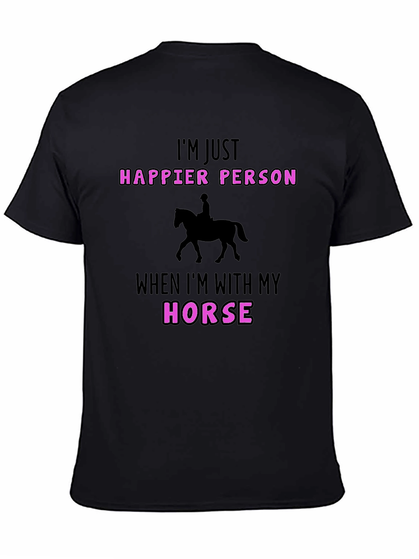 Happier Person Horse T-Shirt