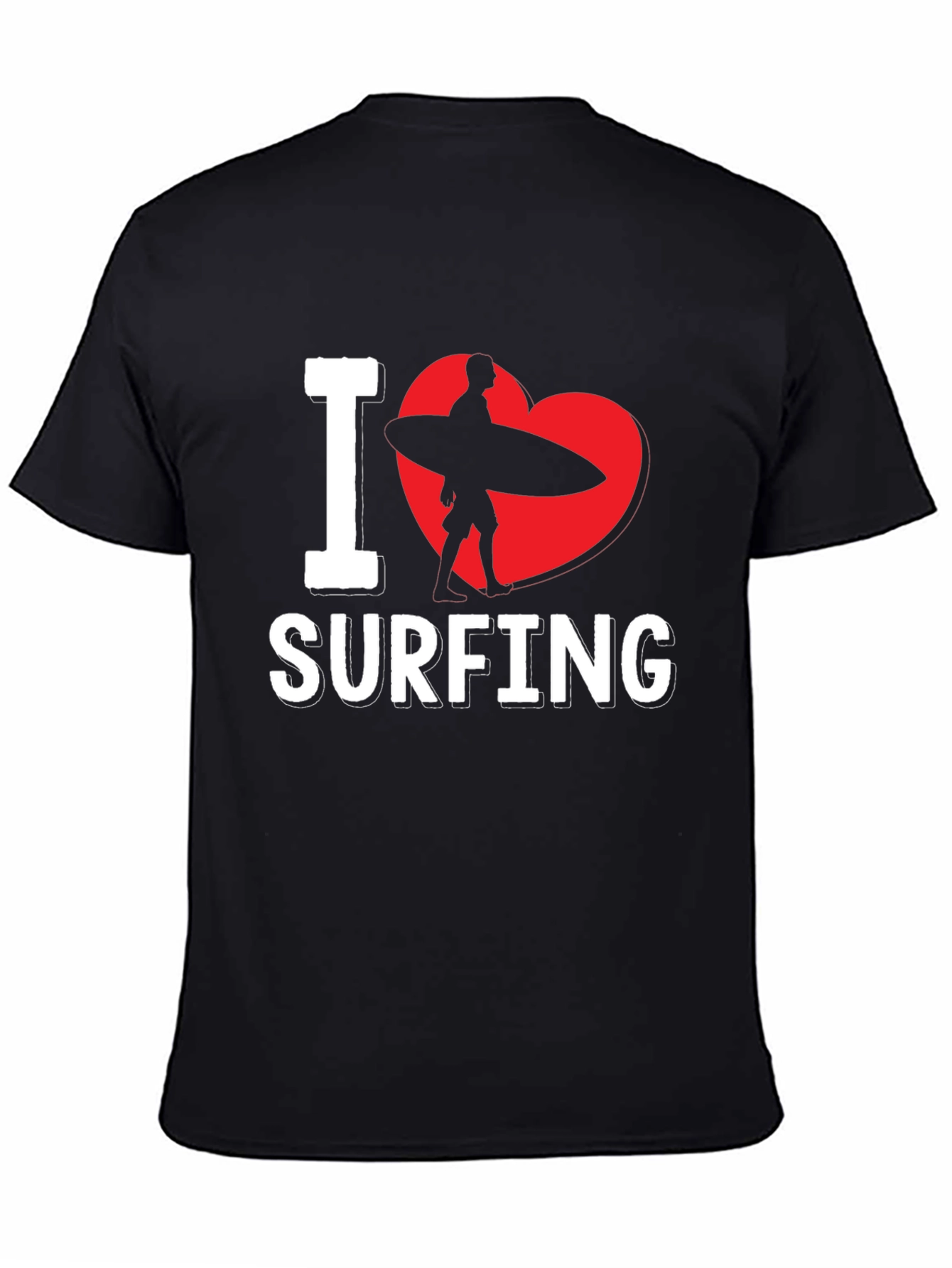 I Heart Surfing Graphic Tee