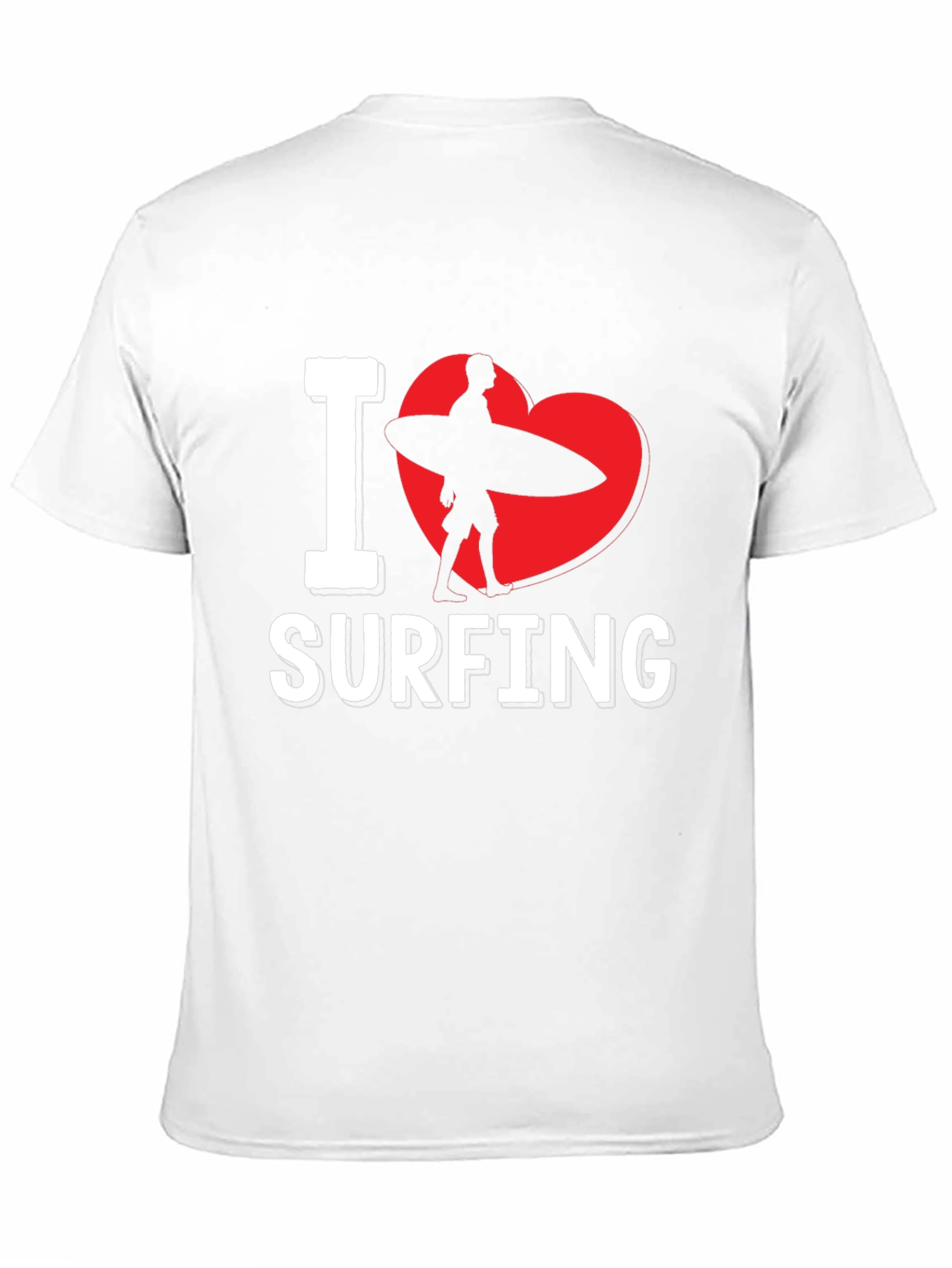 I Heart Surfing Graphic Tee