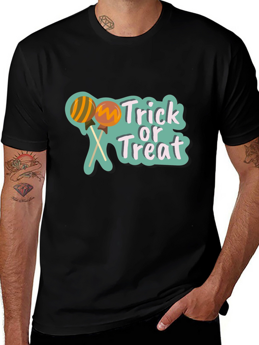 Trick or Treat Lollipop Graphic Tee