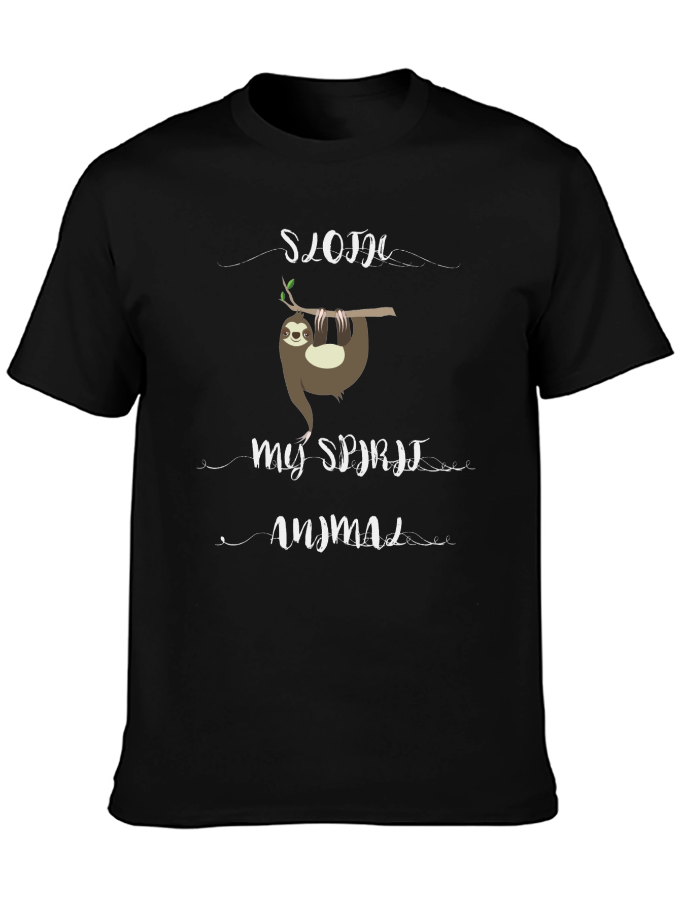 Sloth My Spirit Animal T-Shirt: Cute & Comfy Tee