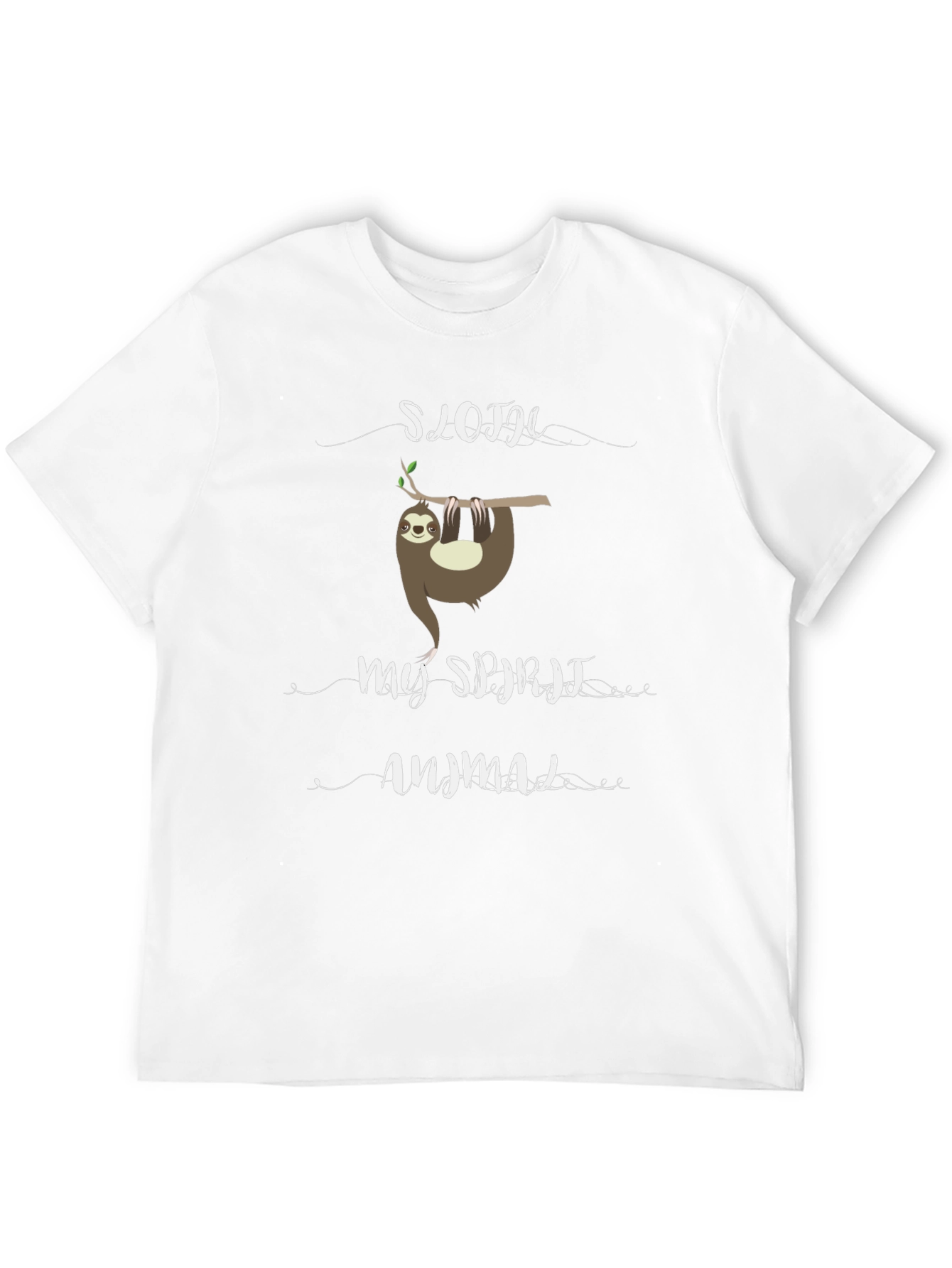 Sloth My Spirit Animal T-Shirt: Cute & Comfy Tee