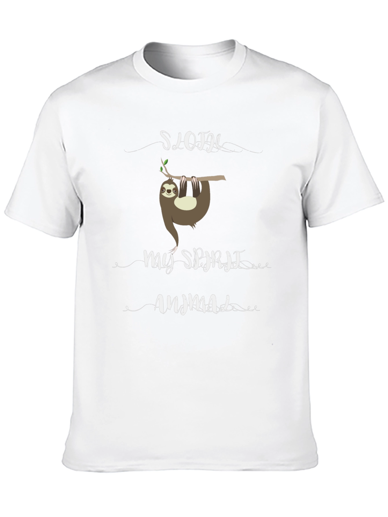 Sloth My Spirit Animal T-Shirt: Cute & Comfy Tee