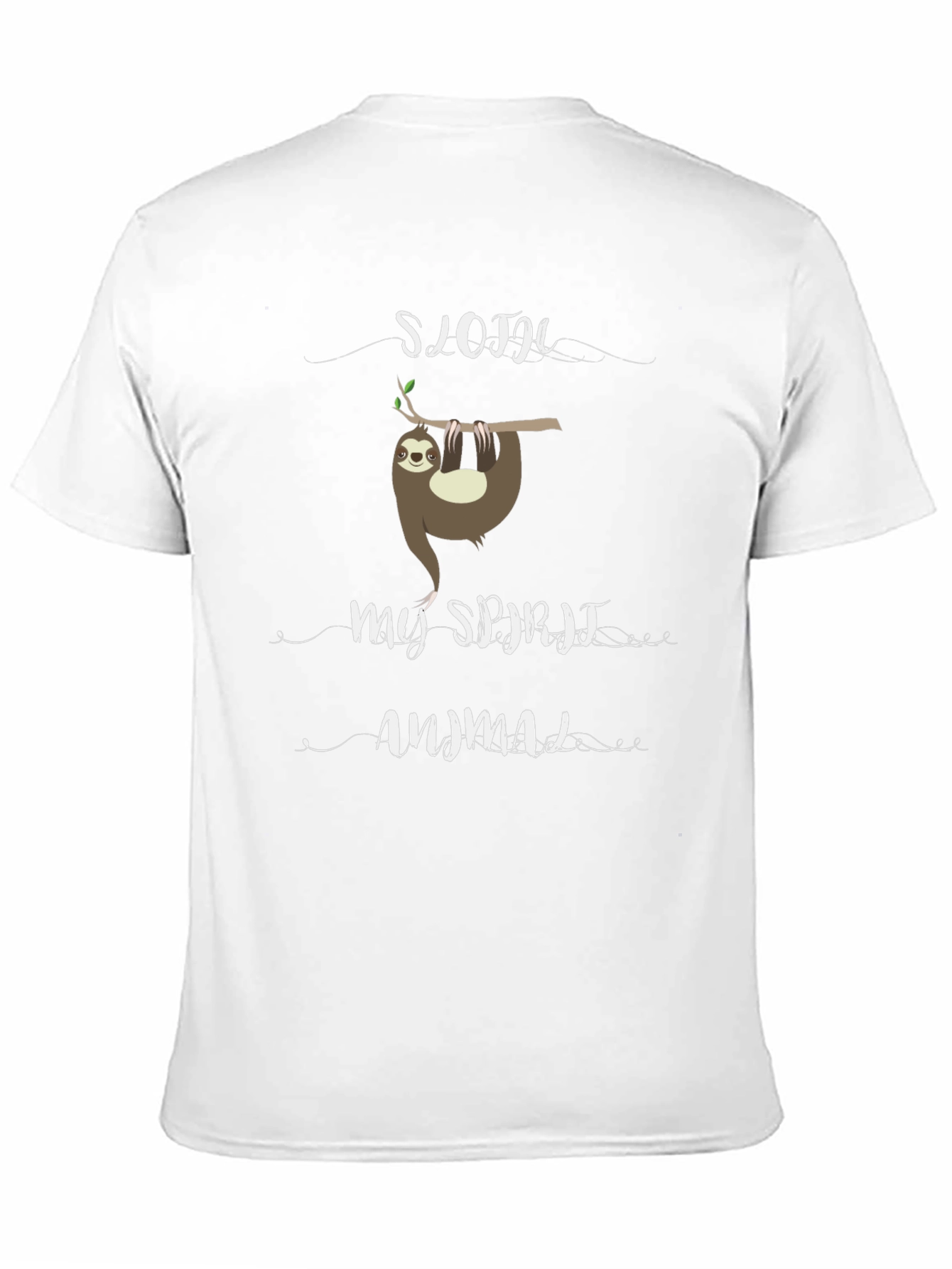 Sloth My Spirit Animal T-Shirt: Cute & Comfy Tee