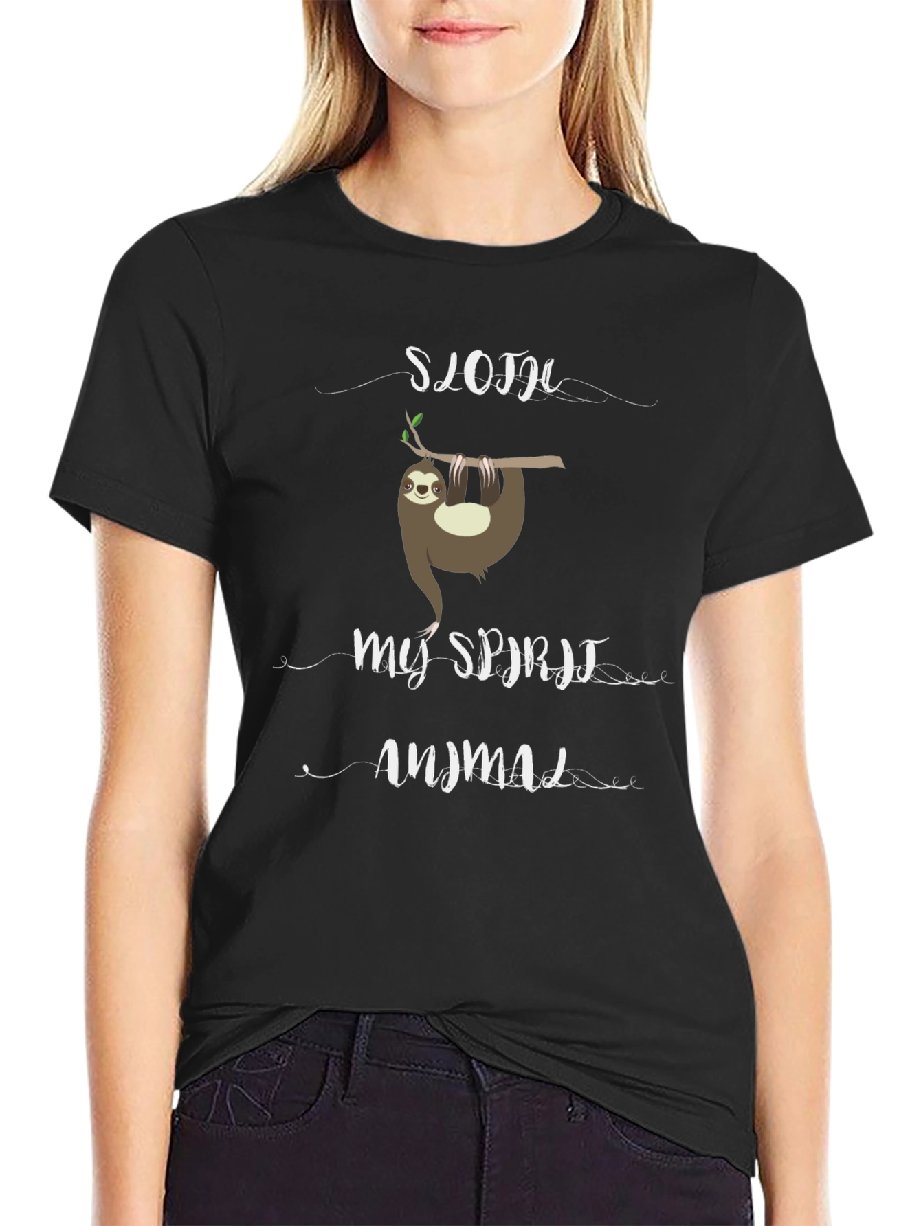 Sloth My Spirit Animal T-Shirt: Cute & Comfy Tee