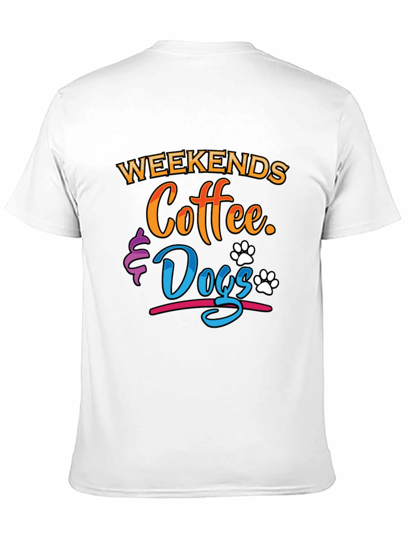 Weekends Coffee & Dogs Graphic Tee