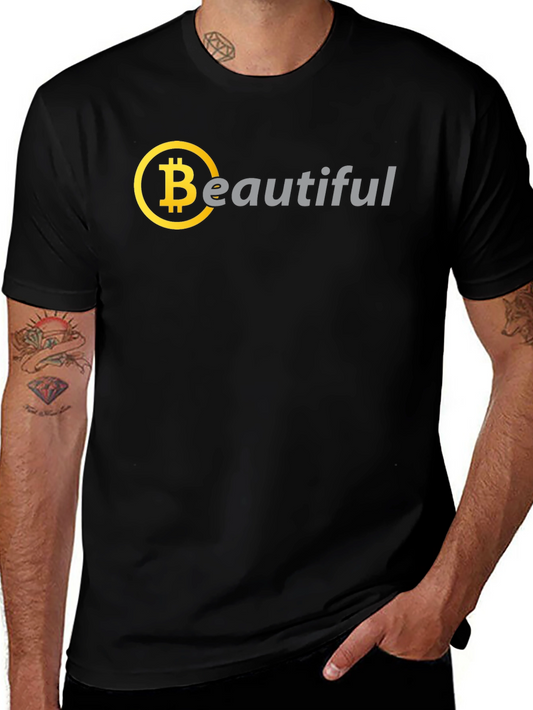 Bitcoin Beautiful T-Shirt - Crypto Fashion