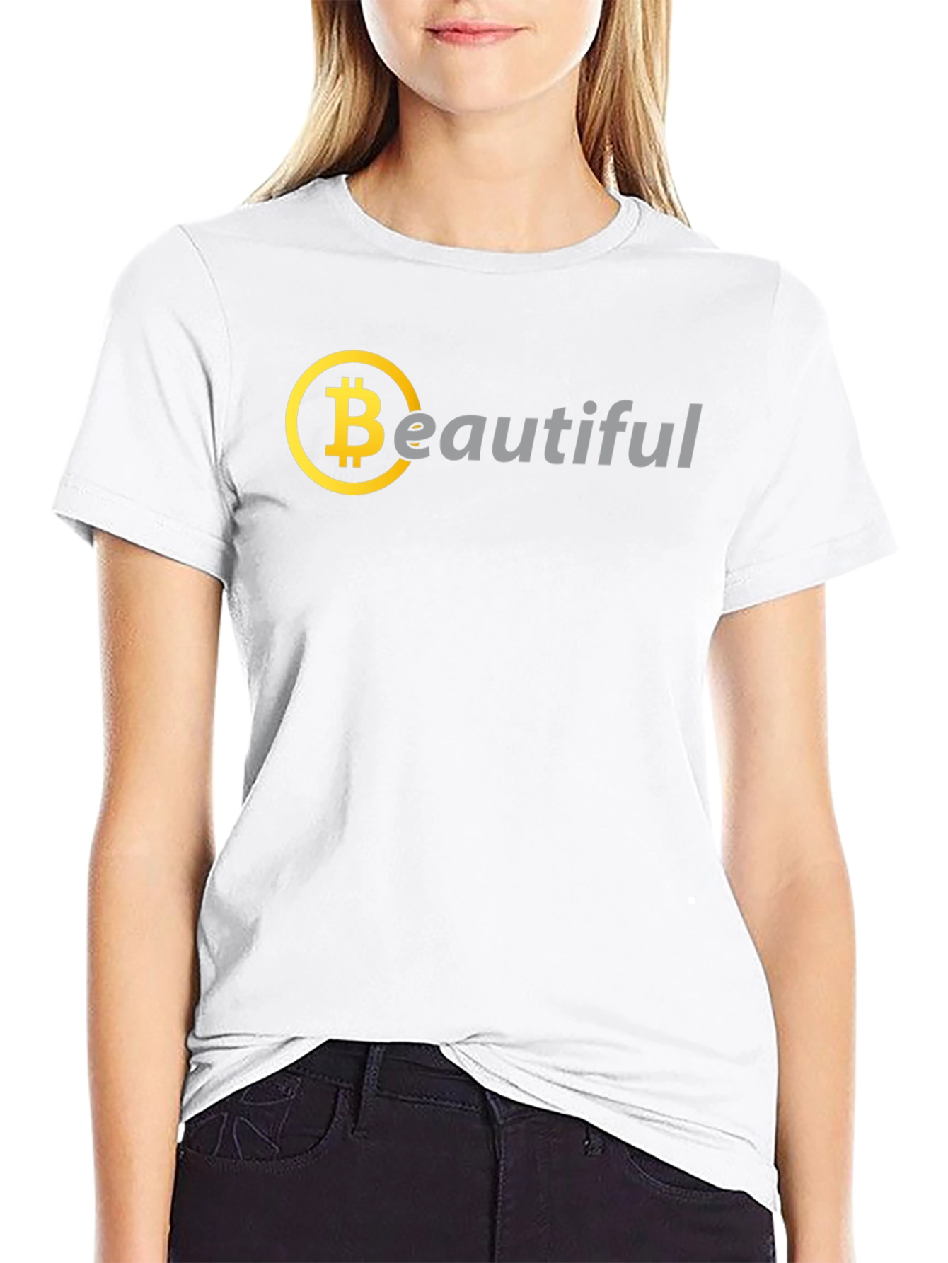 Bitcoin Beautiful T-Shirt - Crypto Fashion