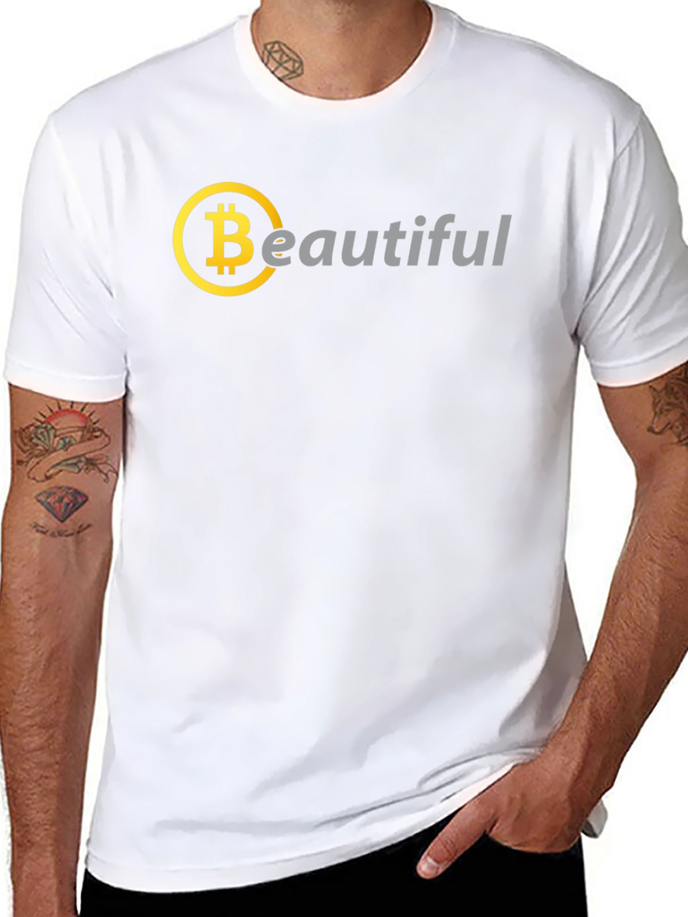 Bitcoin Beautiful T-Shirt - Crypto Fashion
