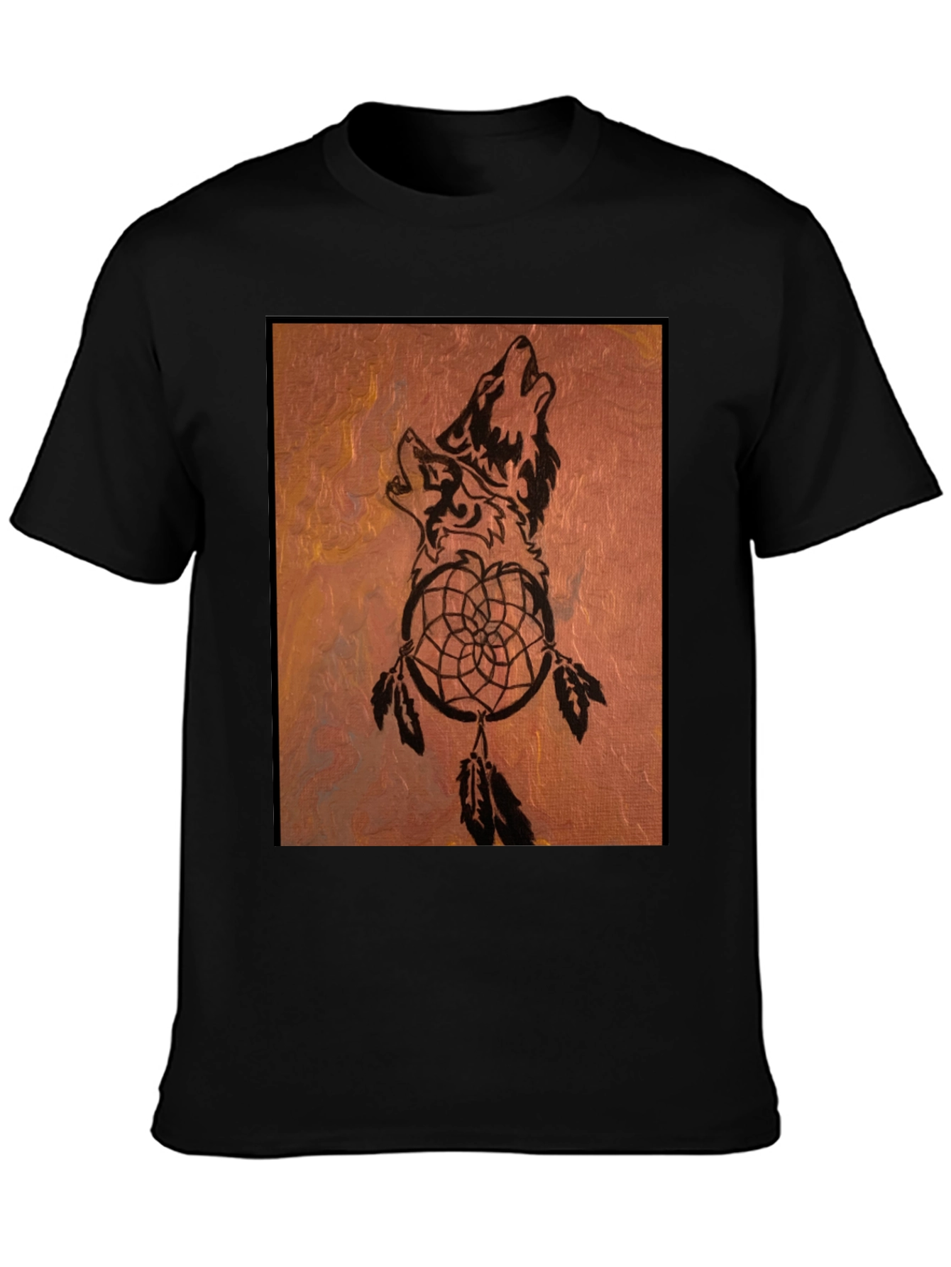 Wolf Dreamcatcher Graphic Tee