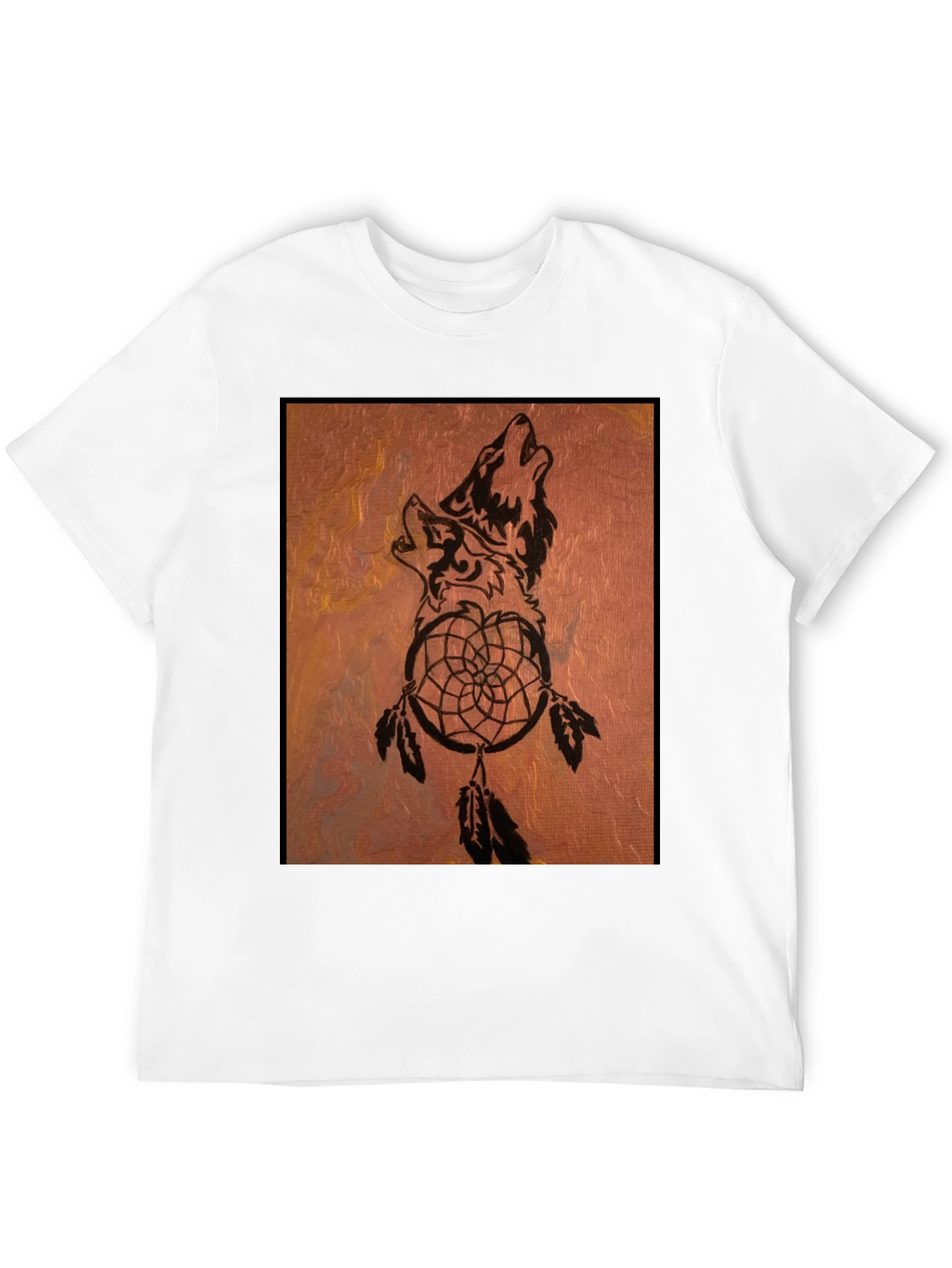 Wolf Dreamcatcher Graphic Tee