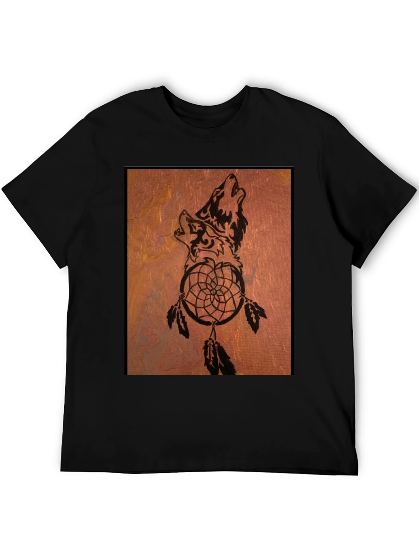 Wolf Dreamcatcher Graphic Tee