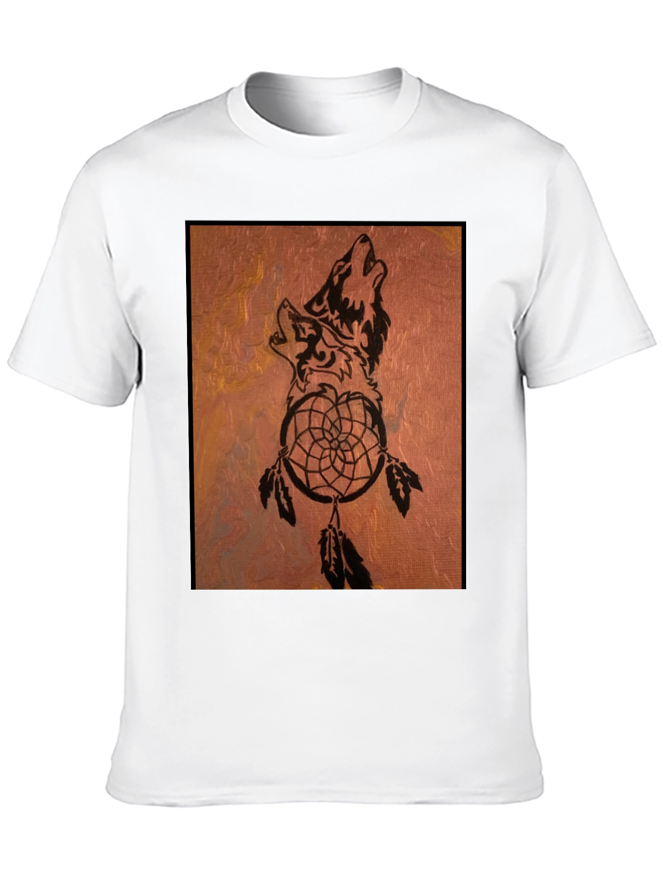 Wolf Dreamcatcher Graphic Tee