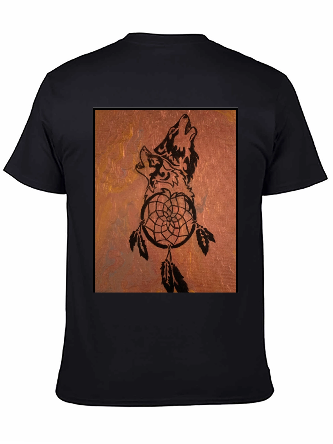 Wolf Dreamcatcher Graphic Tee