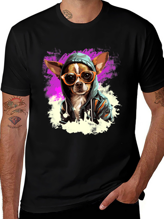 Cool Dog Graphic T-Shirt