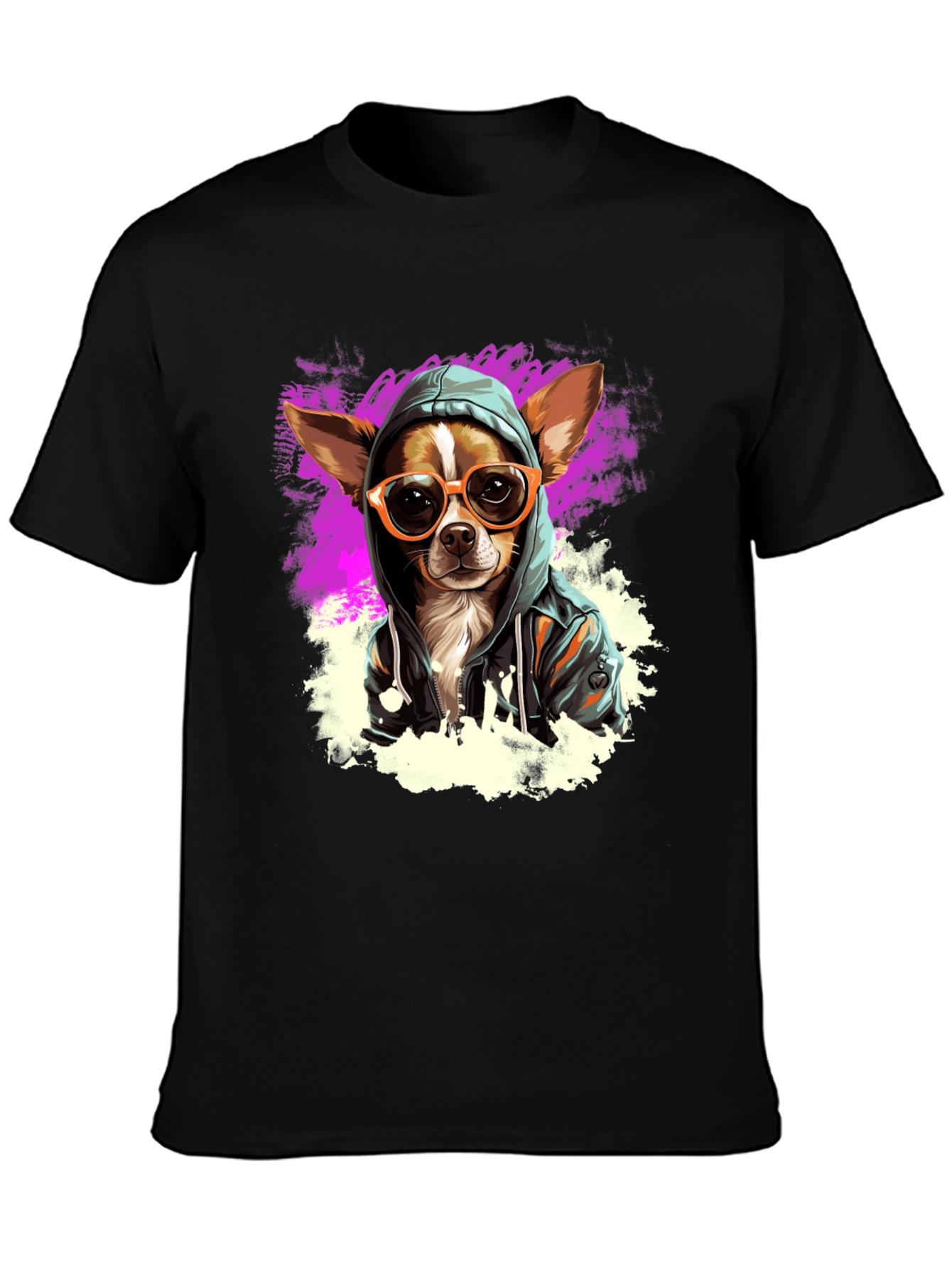 Cool Dog Graphic T-Shirt