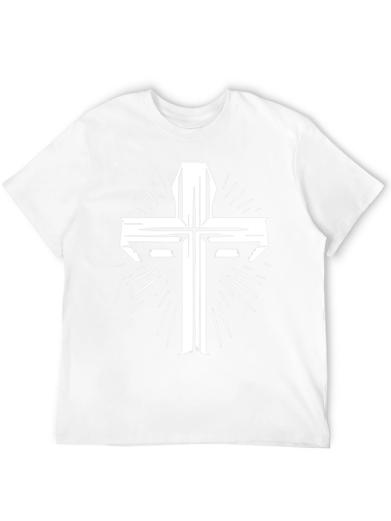 Cross Graphic Tee - Black Christian T-Shirt