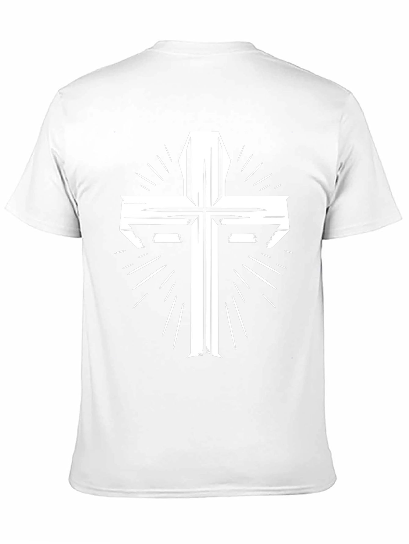 Cross Graphic Tee - Black Christian T-Shirt