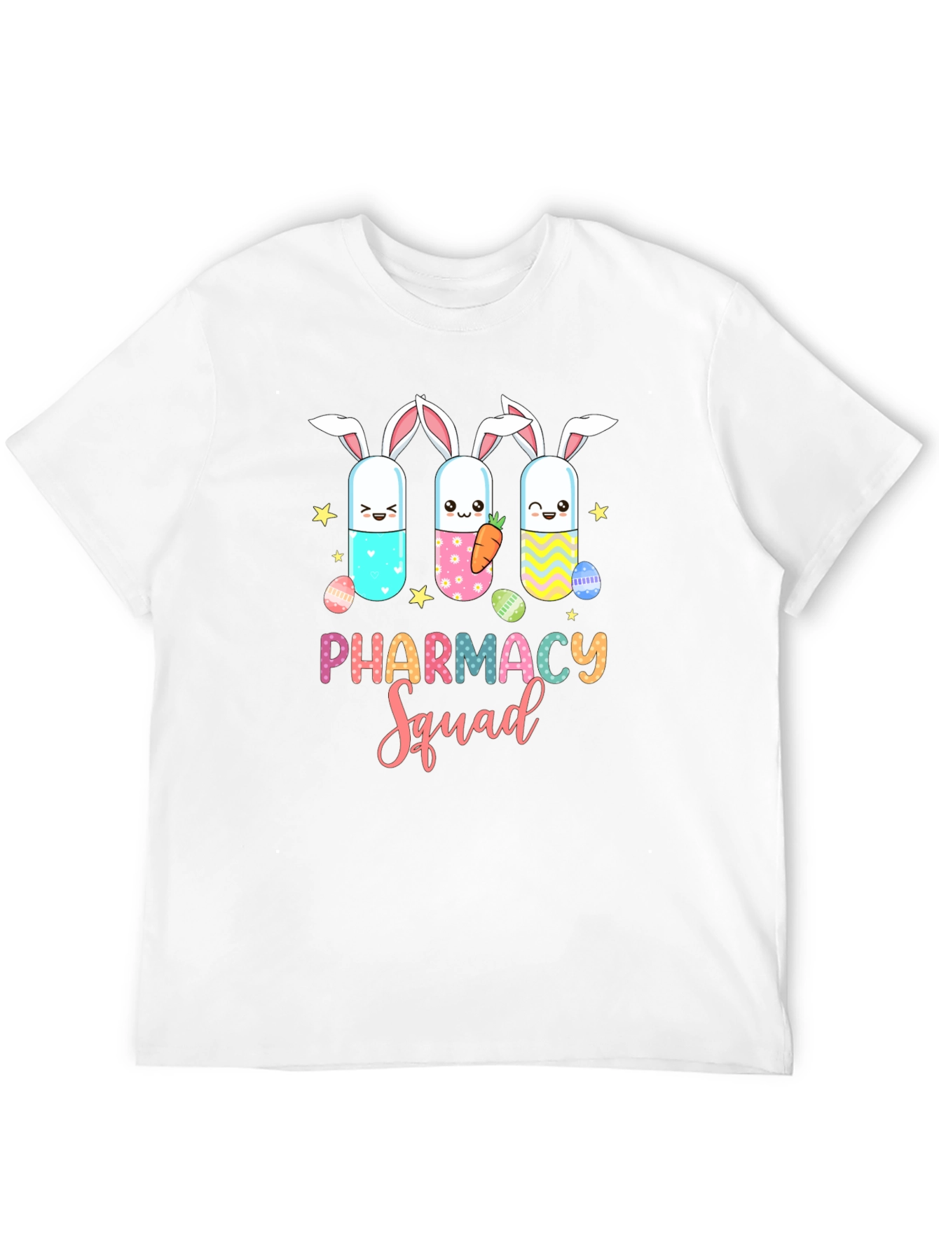 Pharmacy Squad Easter Bunny Pill T-Shirt