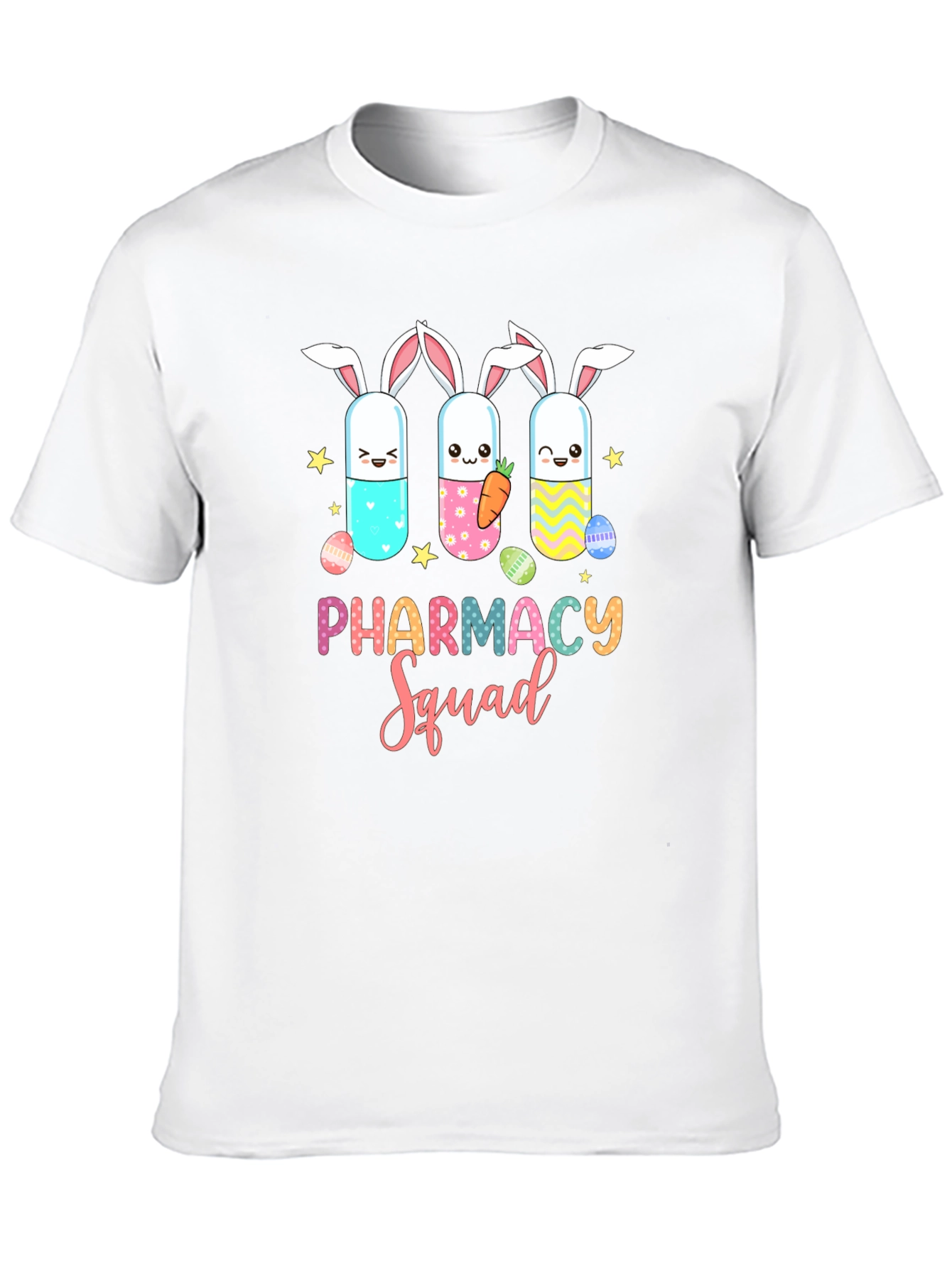 Pharmacy Squad Easter Bunny Pill T-Shirt