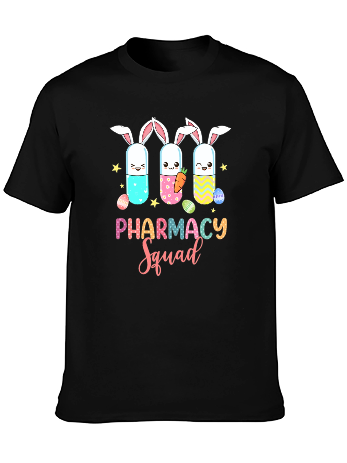 Pharmacy Squad Easter Bunny Pill T-Shirt