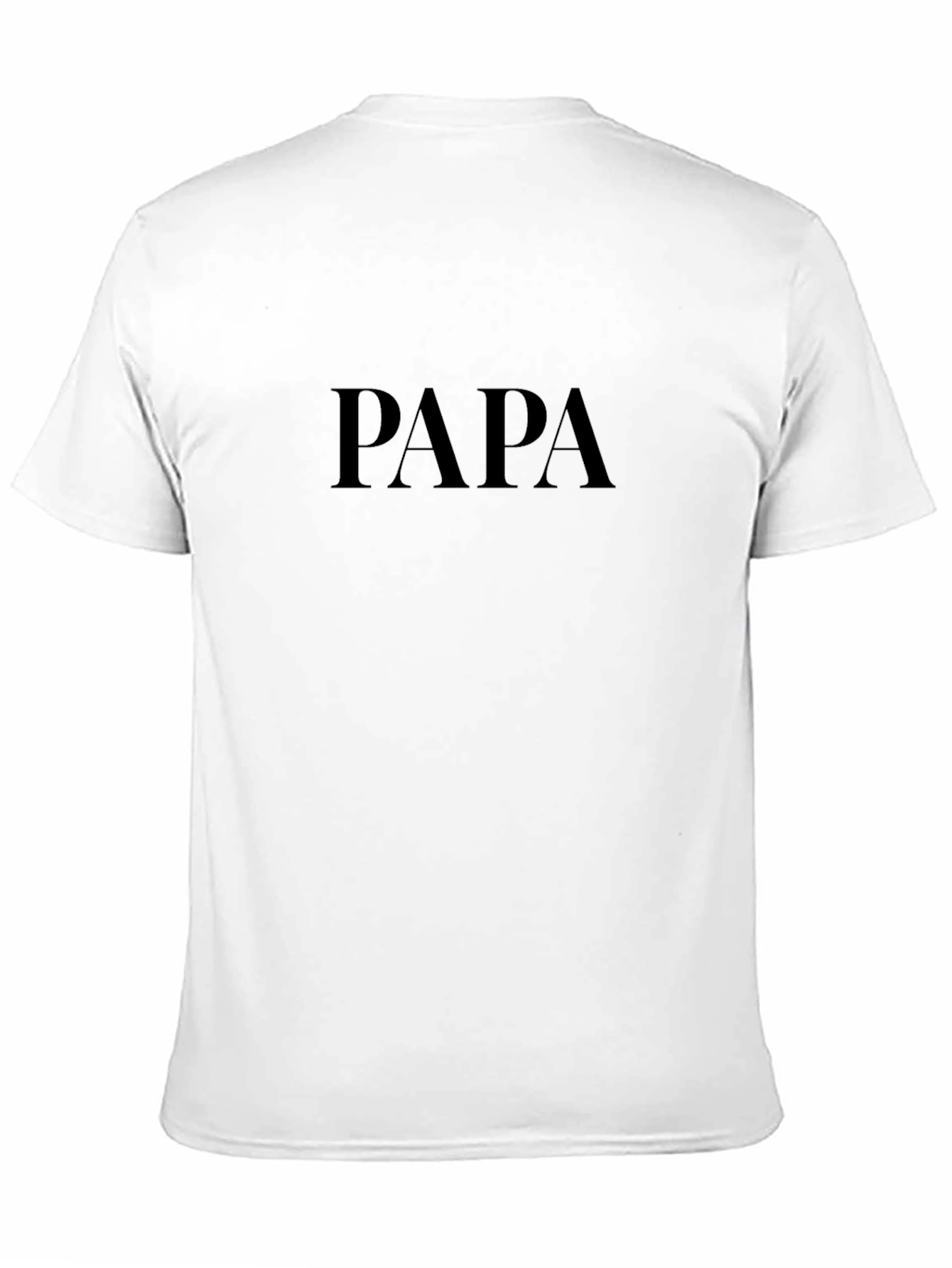 Stylish PAPA Black T-Shirt for Men