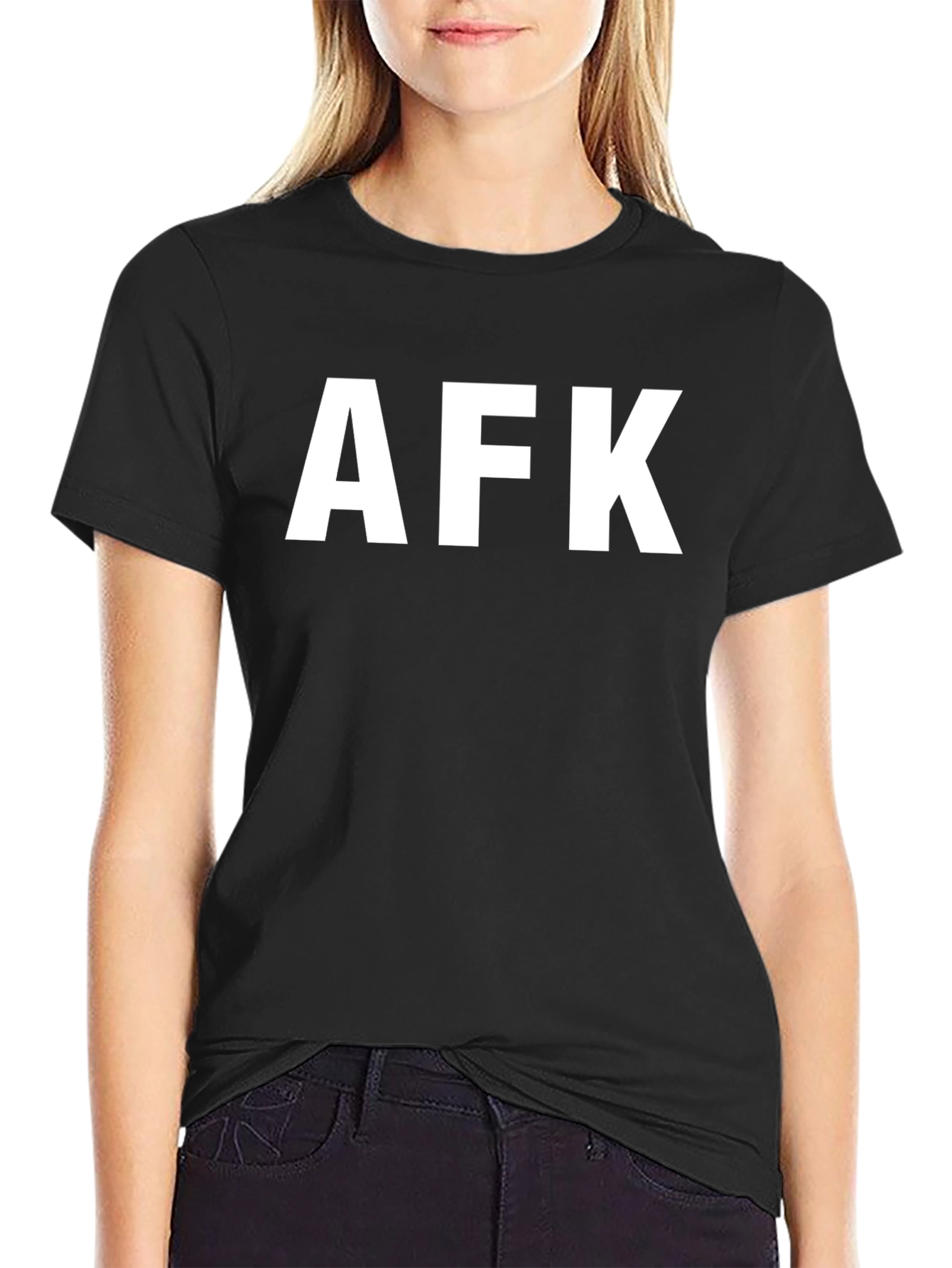 AFK Black T-Shirt - Gamer Style Tee