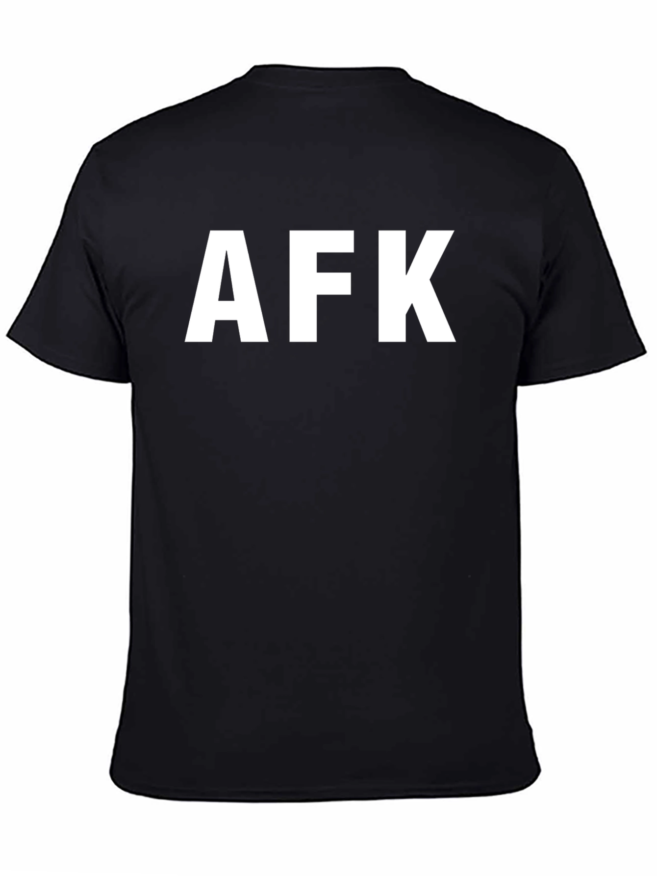 AFK Black T-Shirt - Gamer Style Tee