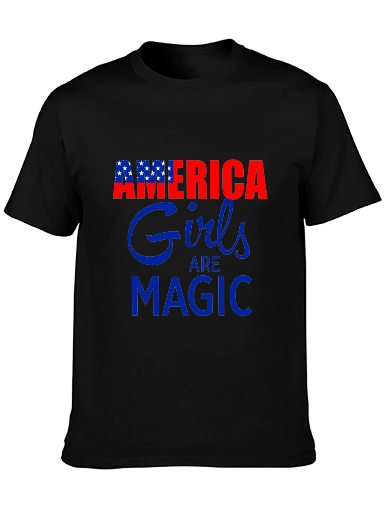 America Girls Are Magic Graphic Tee