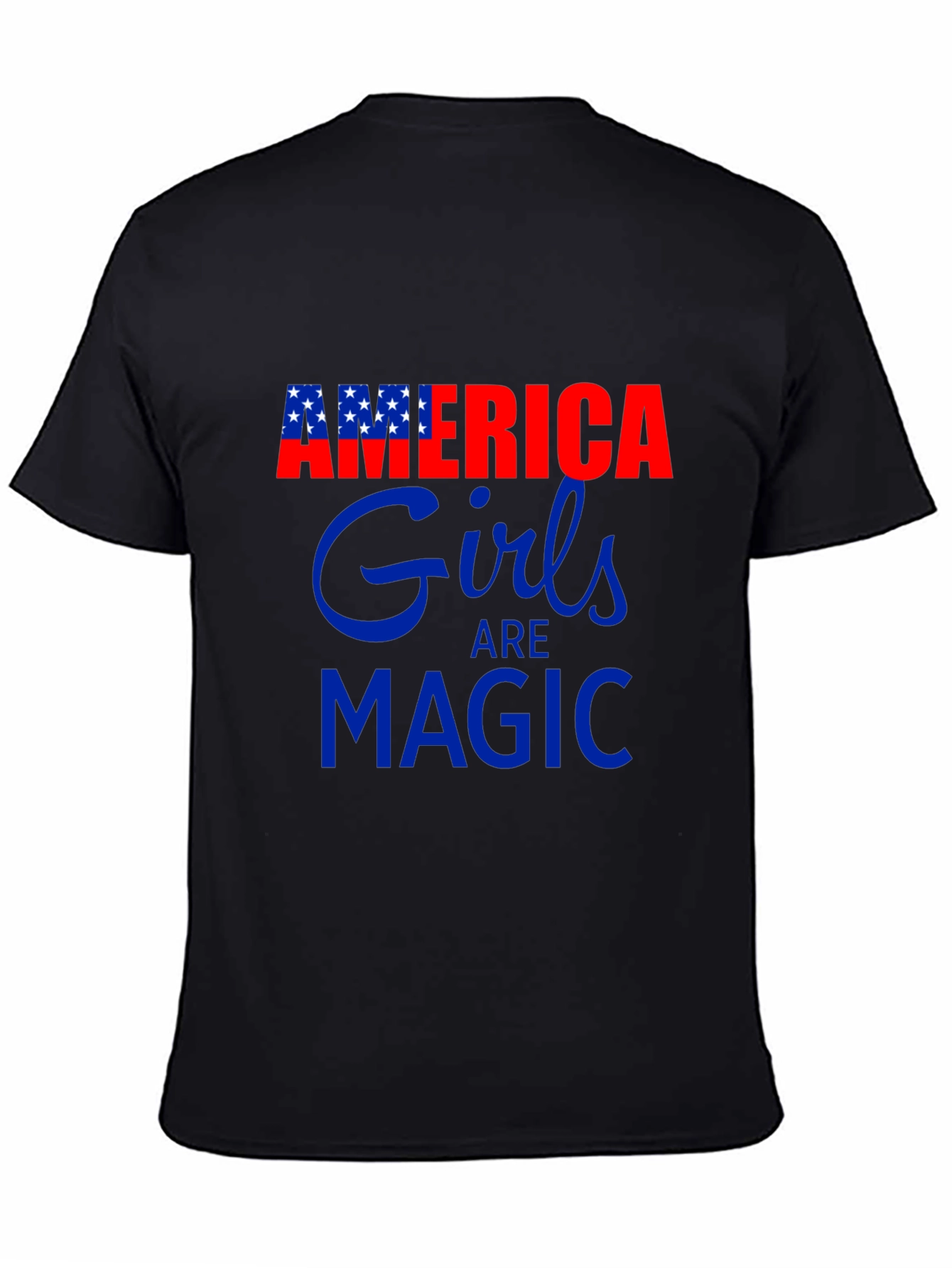 America Girls Are Magic Graphic Tee