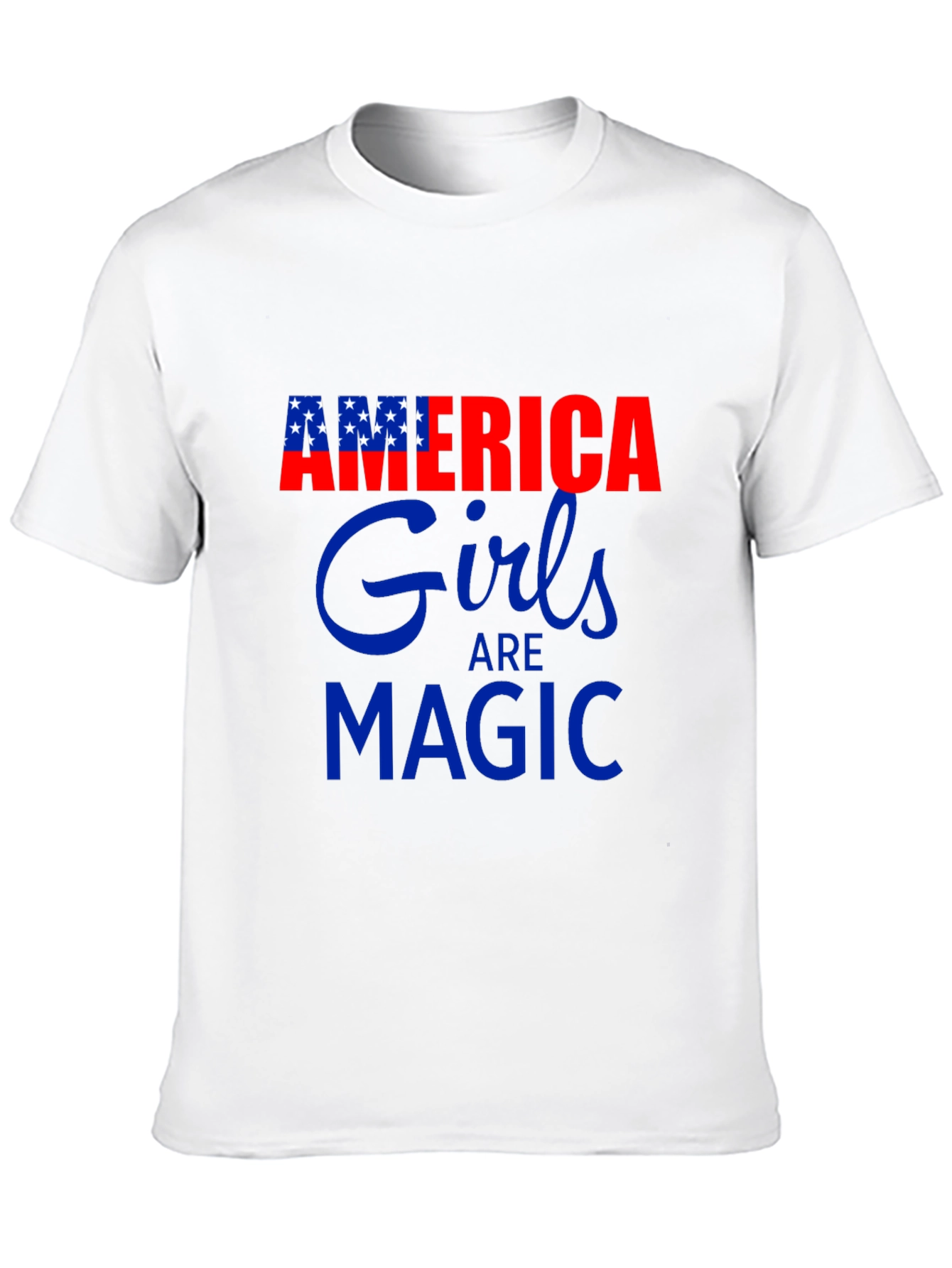 America Girls Are Magic Graphic Tee
