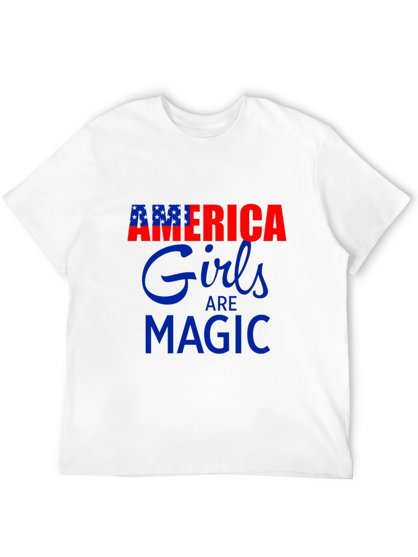 America Girls Are Magic Graphic Tee