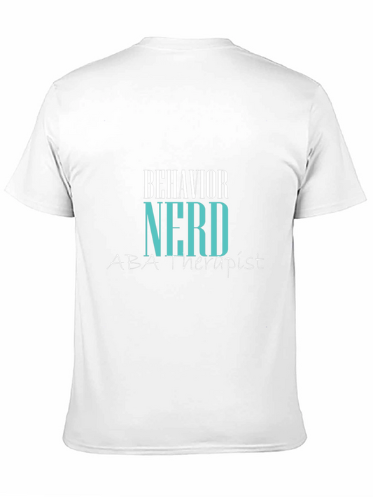 Behavior Nerd ABA Therapist T-Shirt - Black