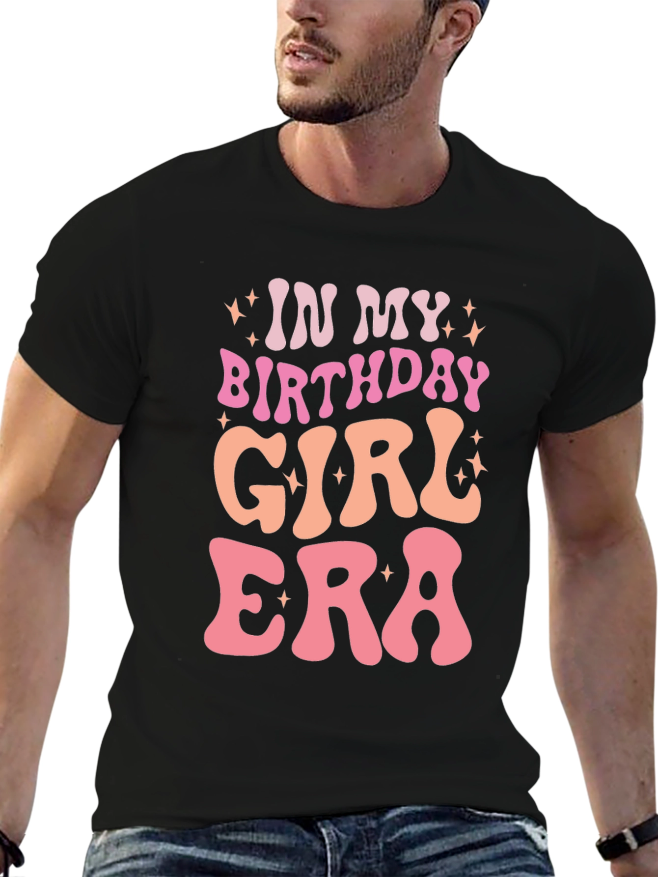 Birthday Girl Era Tee - Trendy Graphic T-Shirt