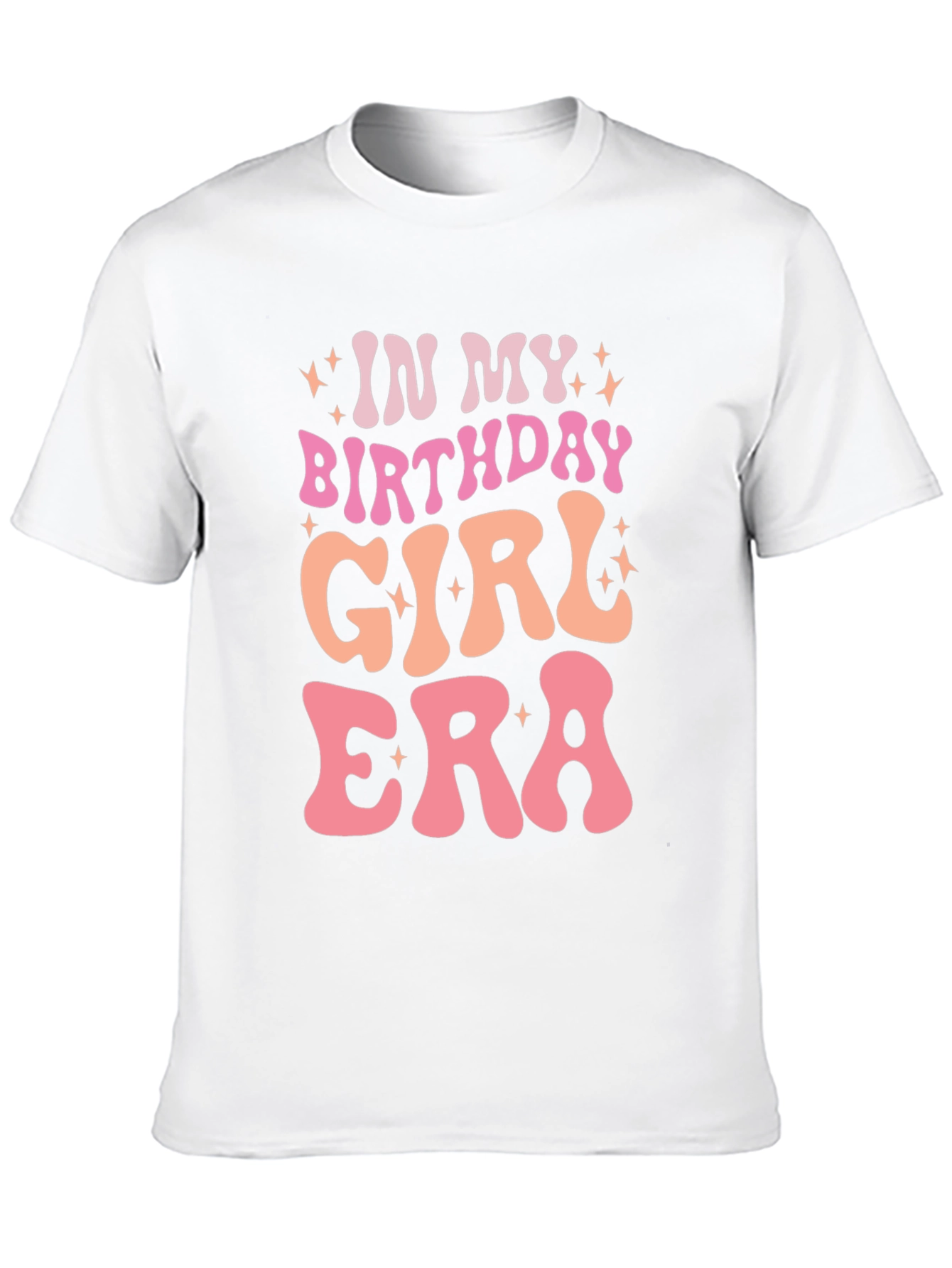 Birthday Girl Era Tee - Trendy Graphic T-Shirt