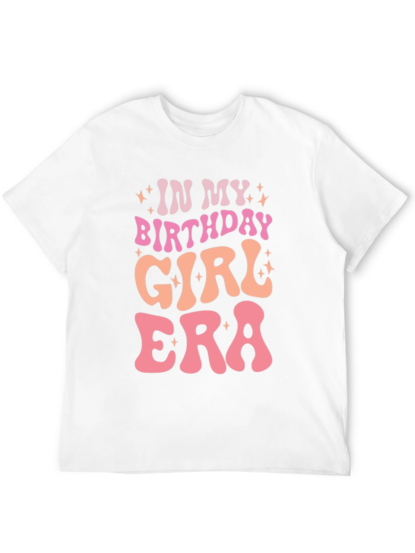 Birthday Girl Era Tee - Trendy Graphic T-Shirt