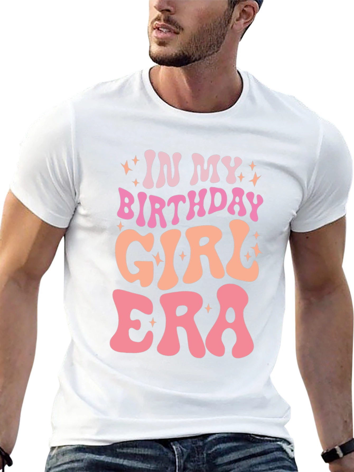 Birthday Girl Era Tee - Trendy Graphic T-Shirt
