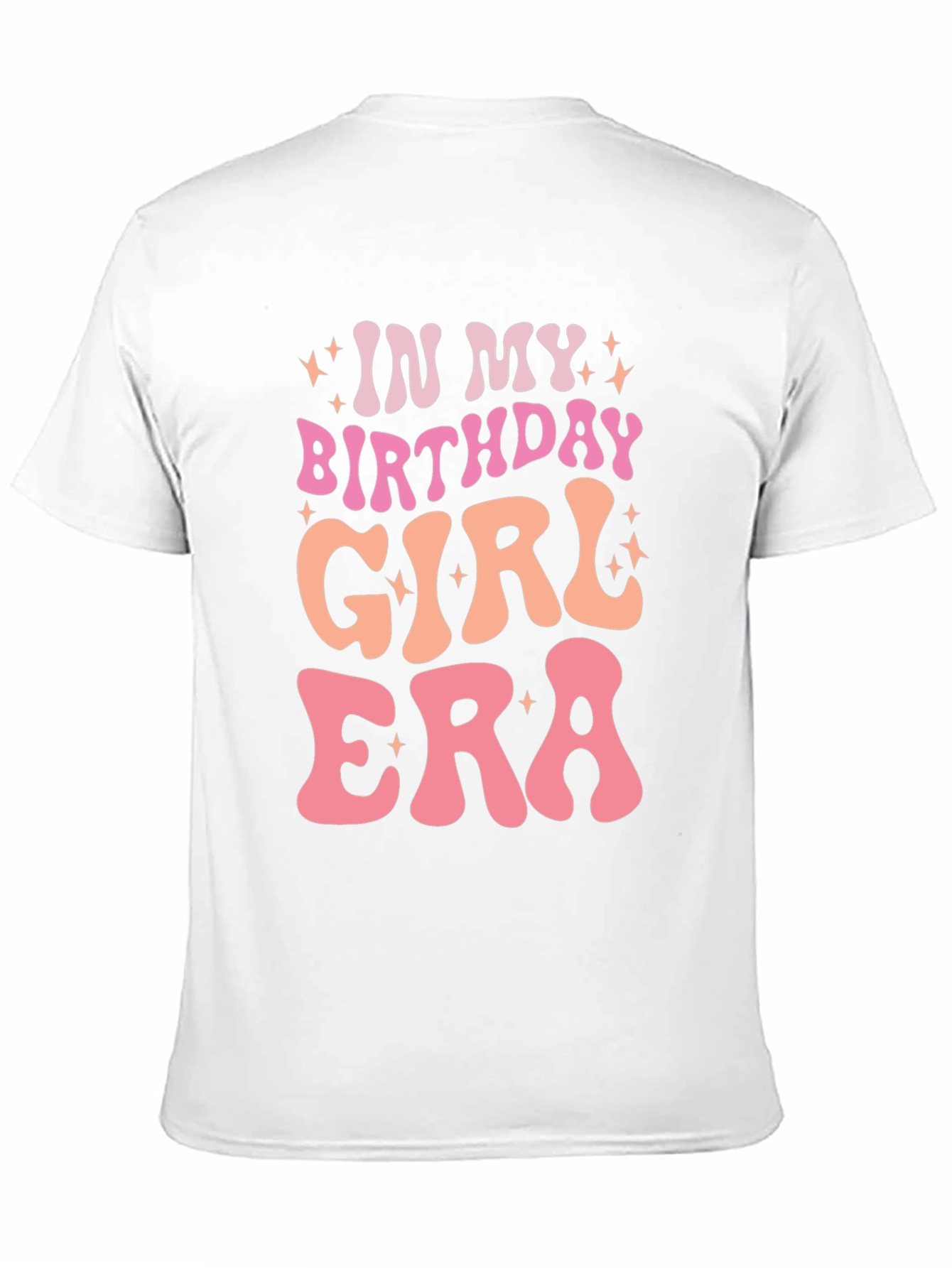 Birthday Girl Era Tee - Trendy Graphic T-Shirt