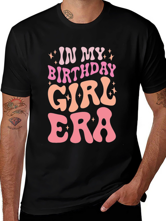 Birthday Girl Era Tee - Trendy Graphic T-Shirt