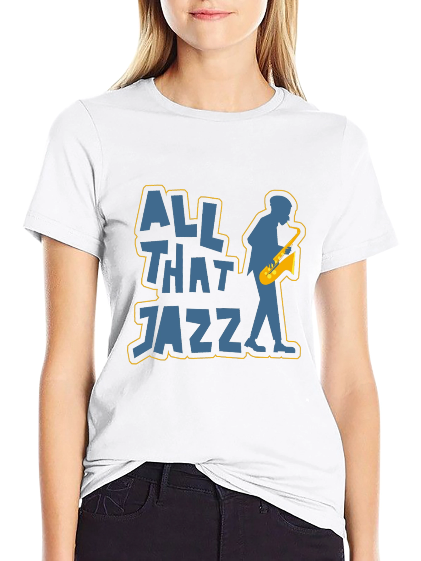All That Jazz T-Shirt - Musician Saxophone Tee