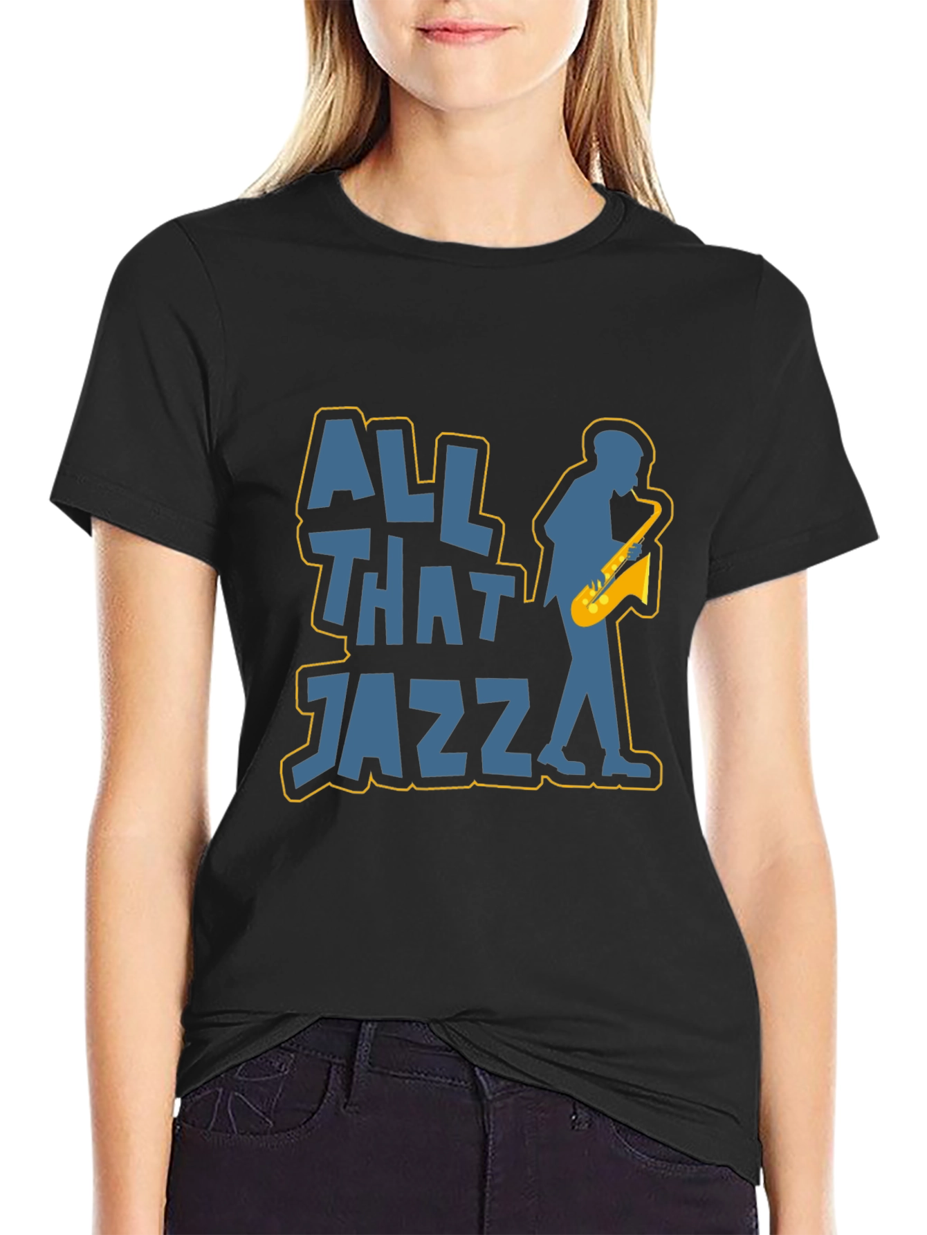 All That Jazz T-Shirt - Musician Saxophone Tee