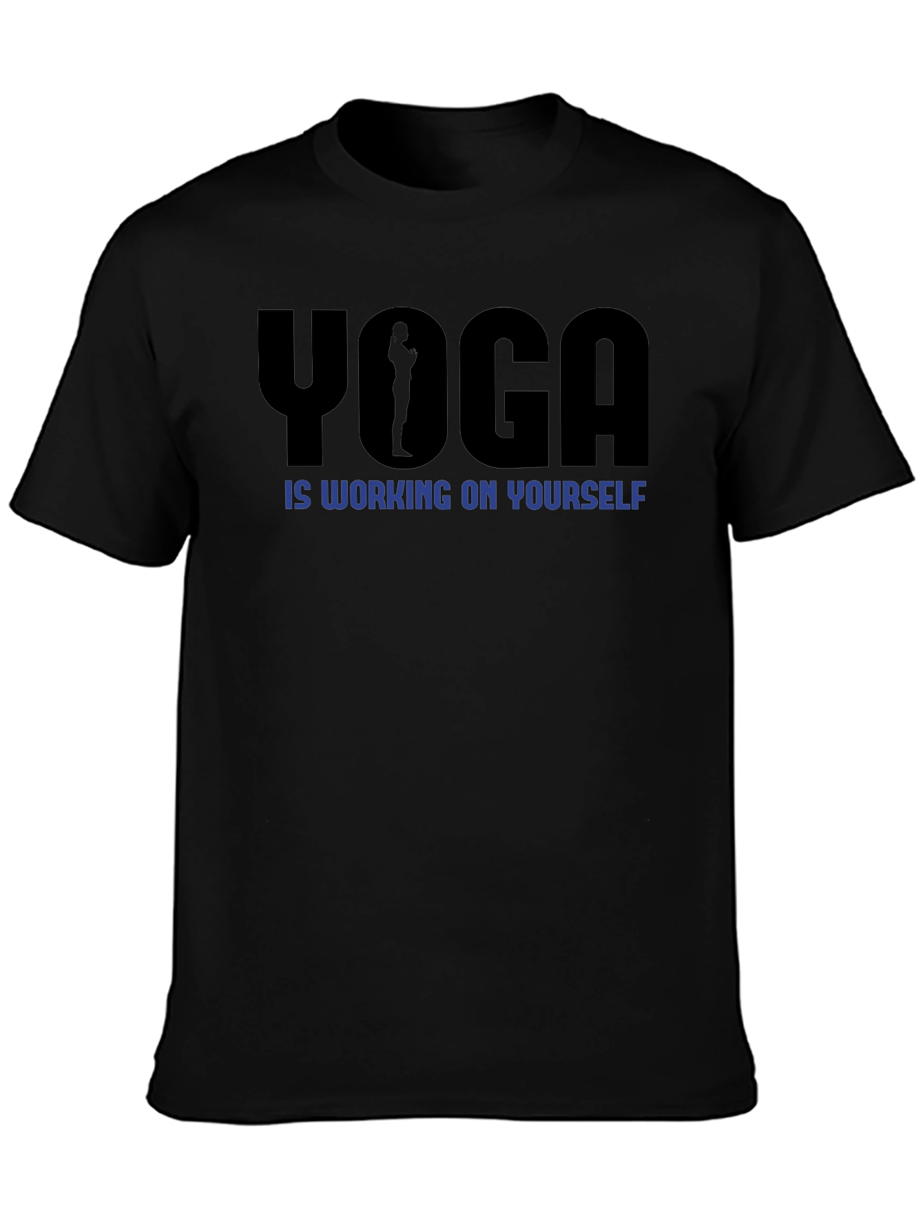 Yoga Is Working On Yourself Graphic Tee