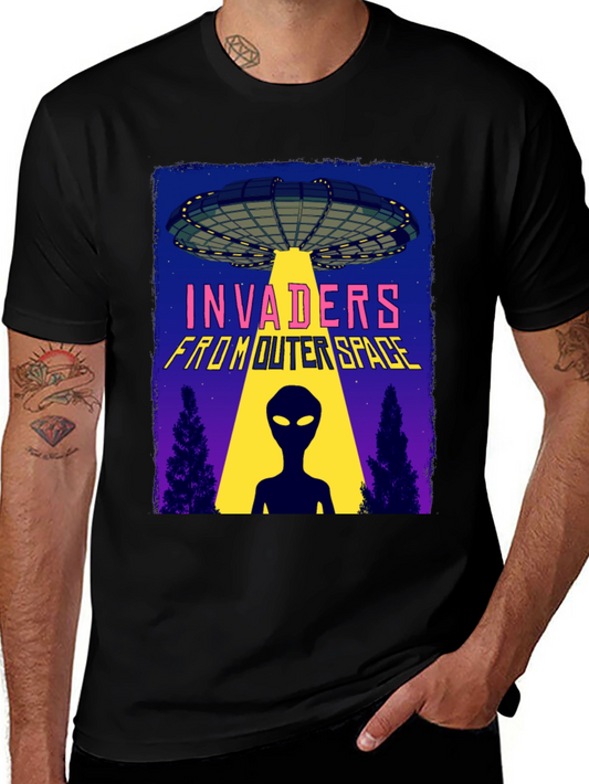 Invaders From Outer Space Graphic Tee