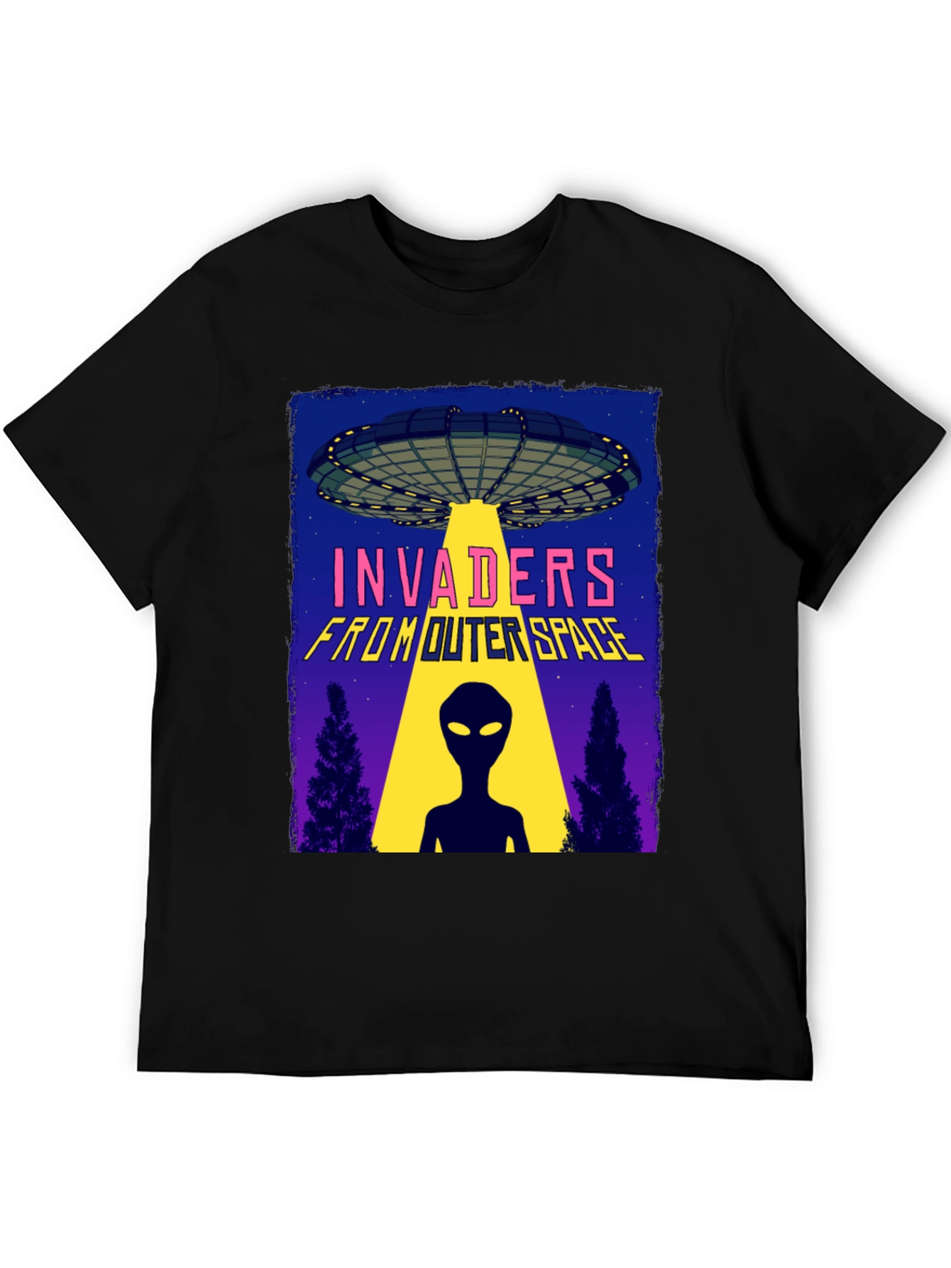 Invaders From Outer Space Graphic Tee