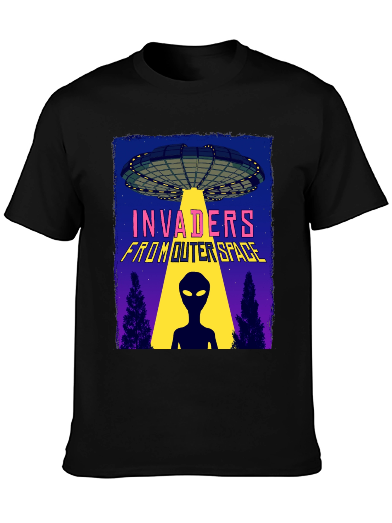 Invaders From Outer Space Graphic Tee
