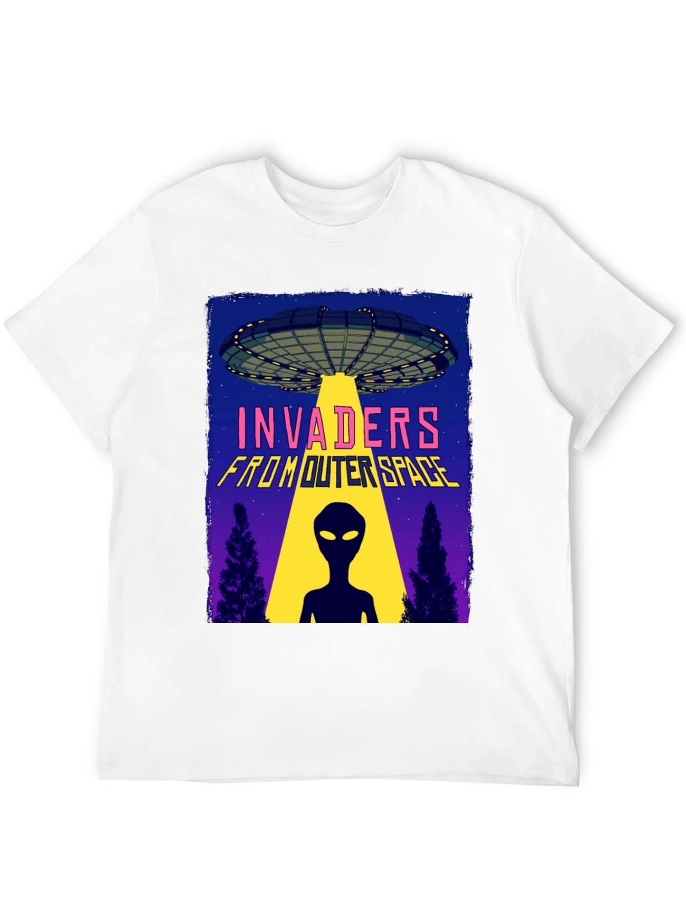 Invaders From Outer Space Graphic Tee