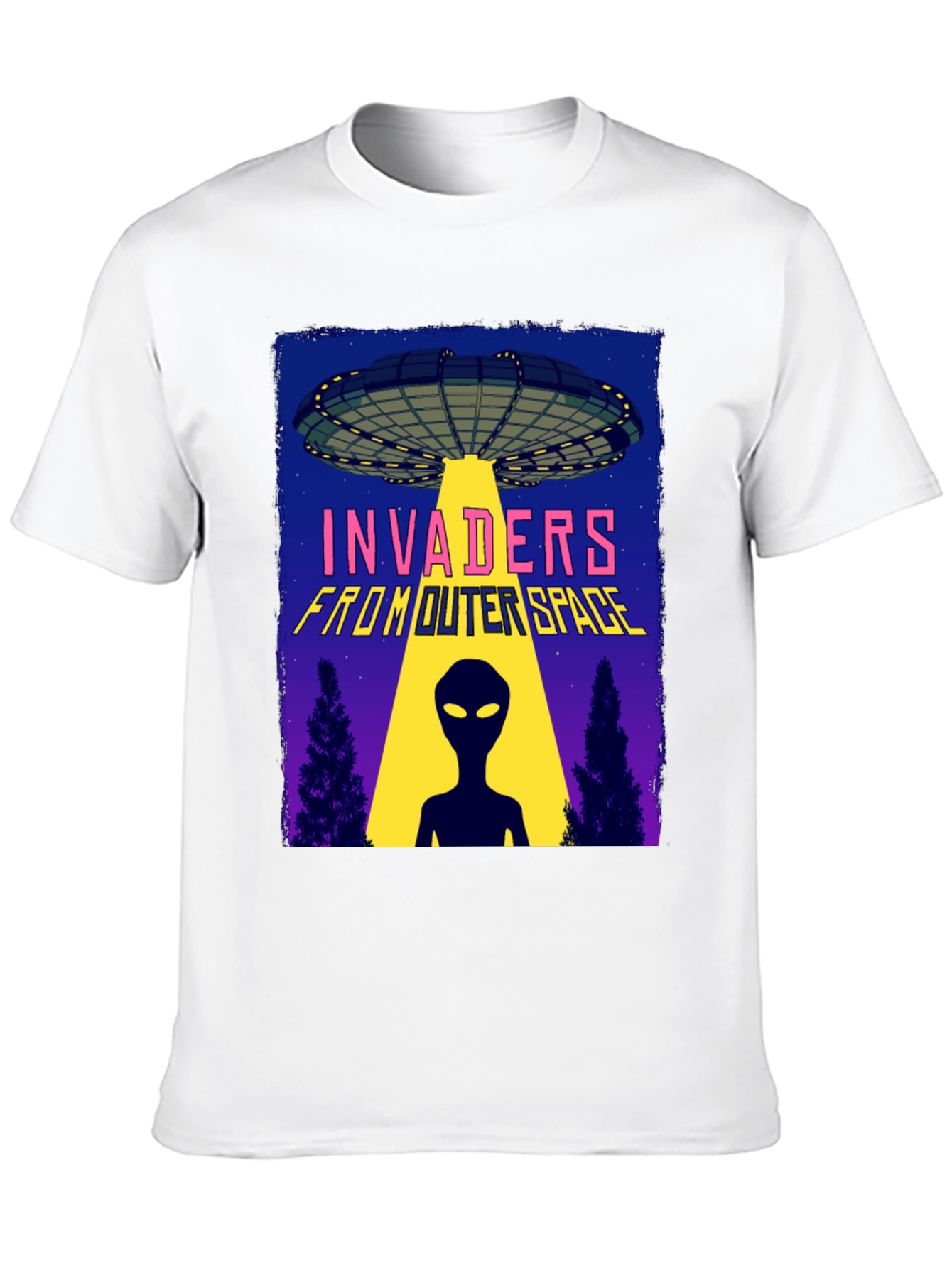 Invaders From Outer Space Graphic Tee